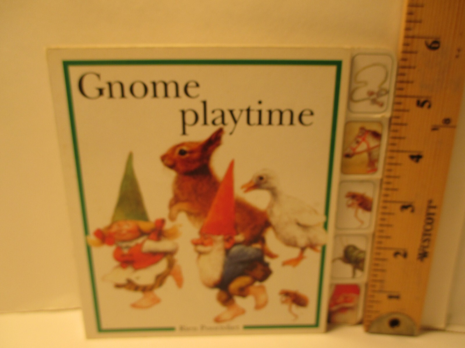 children&rsquo;s board book GNOME PLAYTIME by RIEN POORTVLIET 1997 Kabouter Netherland