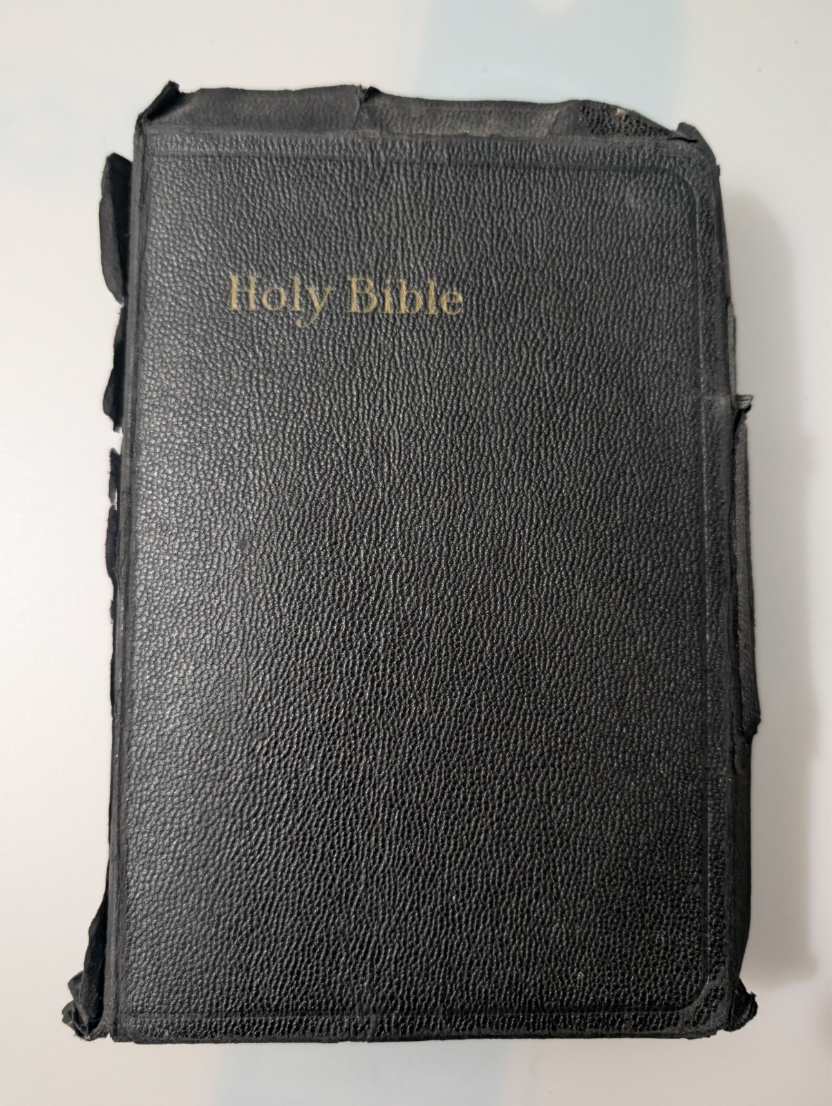 Vintage Holy Bible Illustrated With the Words of Christ Printed in Red (1940&rsquo;s)