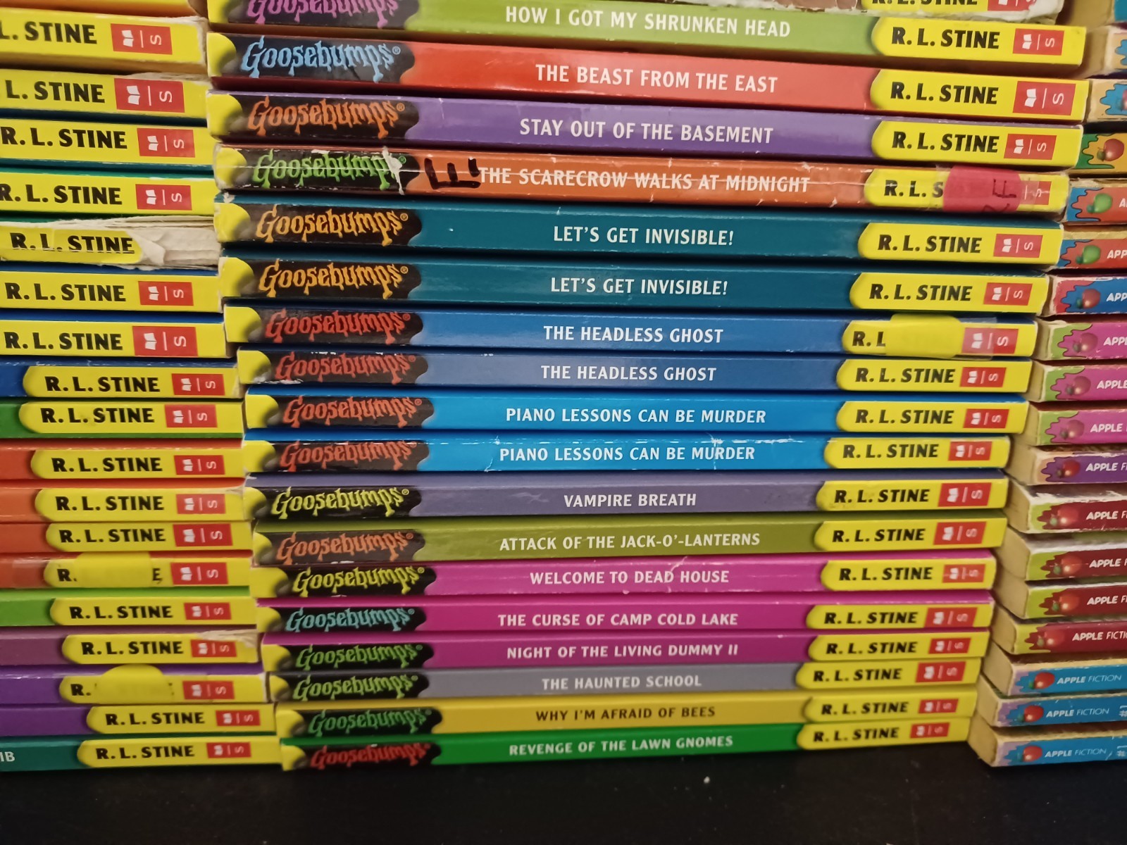 Goosebumps Books U-Pick & Choose Your Favorites, Kids Vintage Horror by RL Stine
