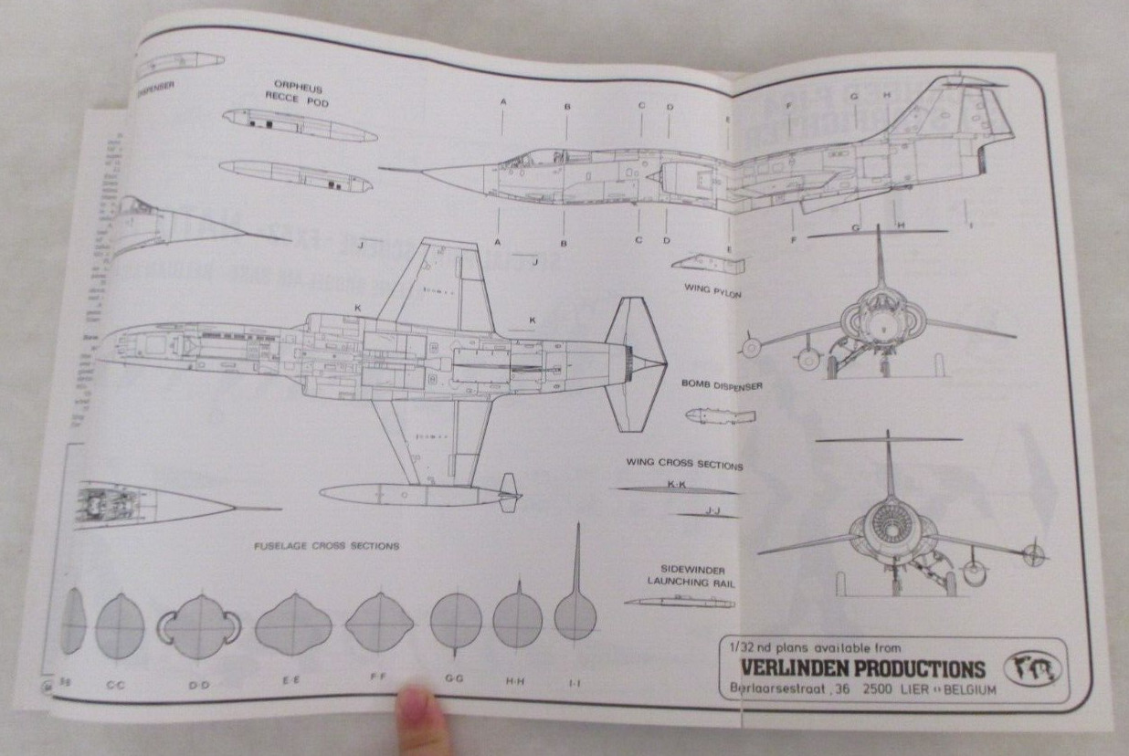 Lock On No. 1 – Lockheed&rsquo;s C/N F-104 G/J Starfighter (Paperback Photo Album)