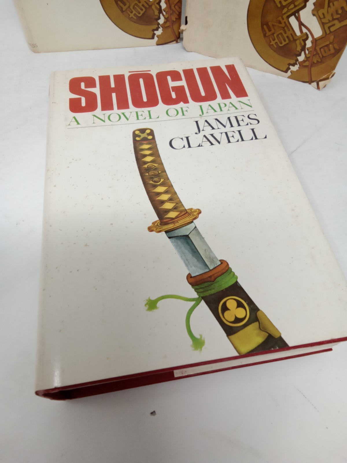James Clavell Shogun 2 Noble House Hardcover Book Club Edition Volume 1 & 2 Lot
