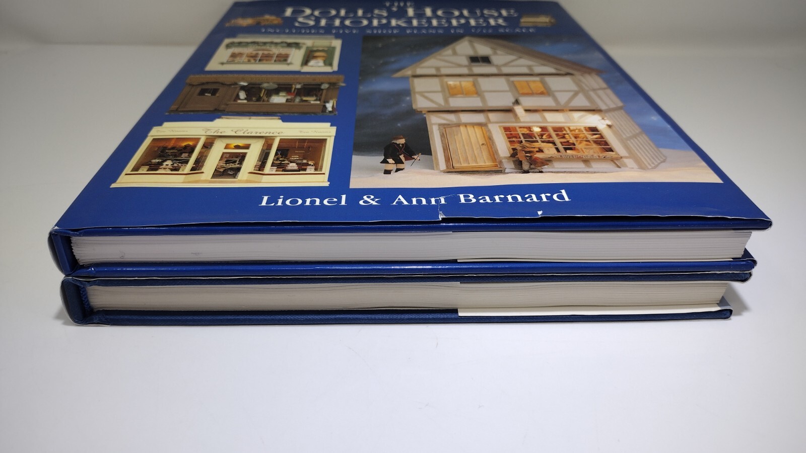Lot (2) D&C Books Making Character Dolls&rsquo; Houses + Shopkeeper 1/12 Scale HCDJ VG