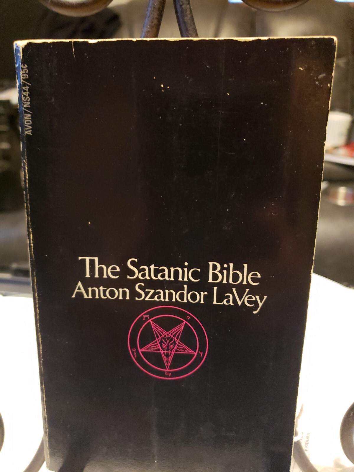 The Satanic Bible Anton LaVey 4th Edition CHURCH of SATAN VTG 1971