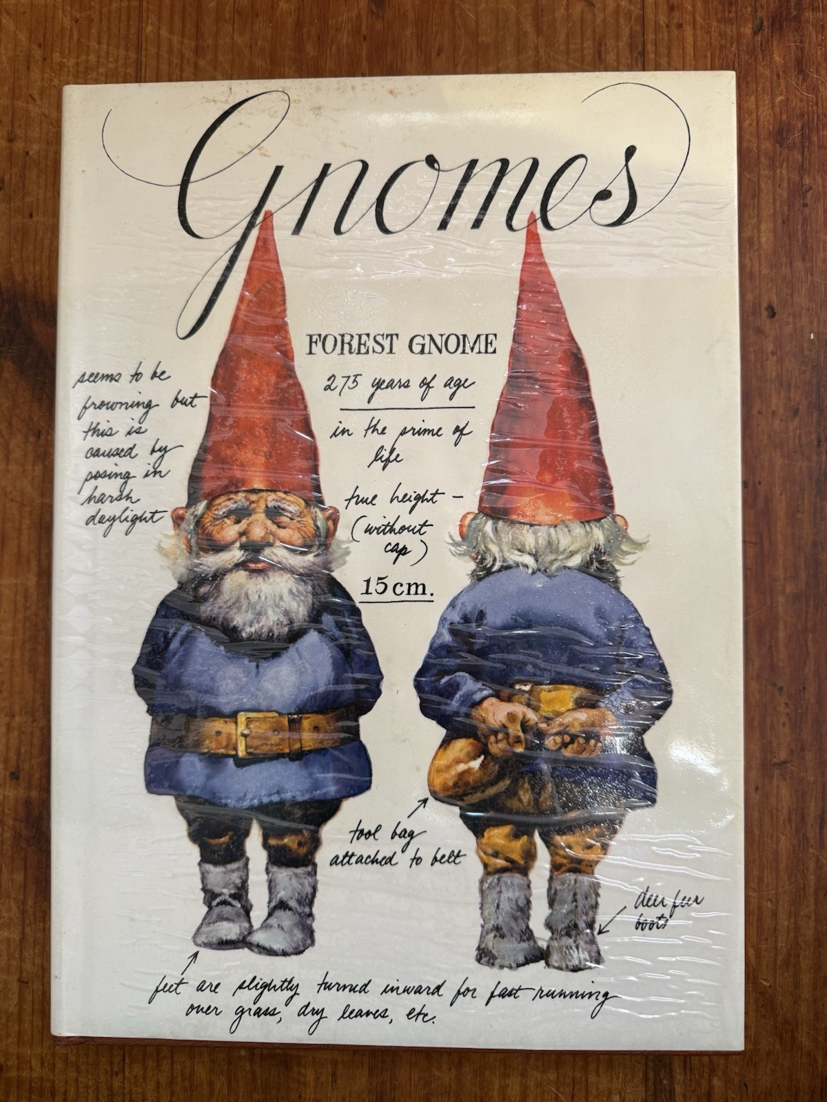 1977 Signed “Gnomes » Wil Huygen Illustrated Rein Poortvliet + Secrets HC First