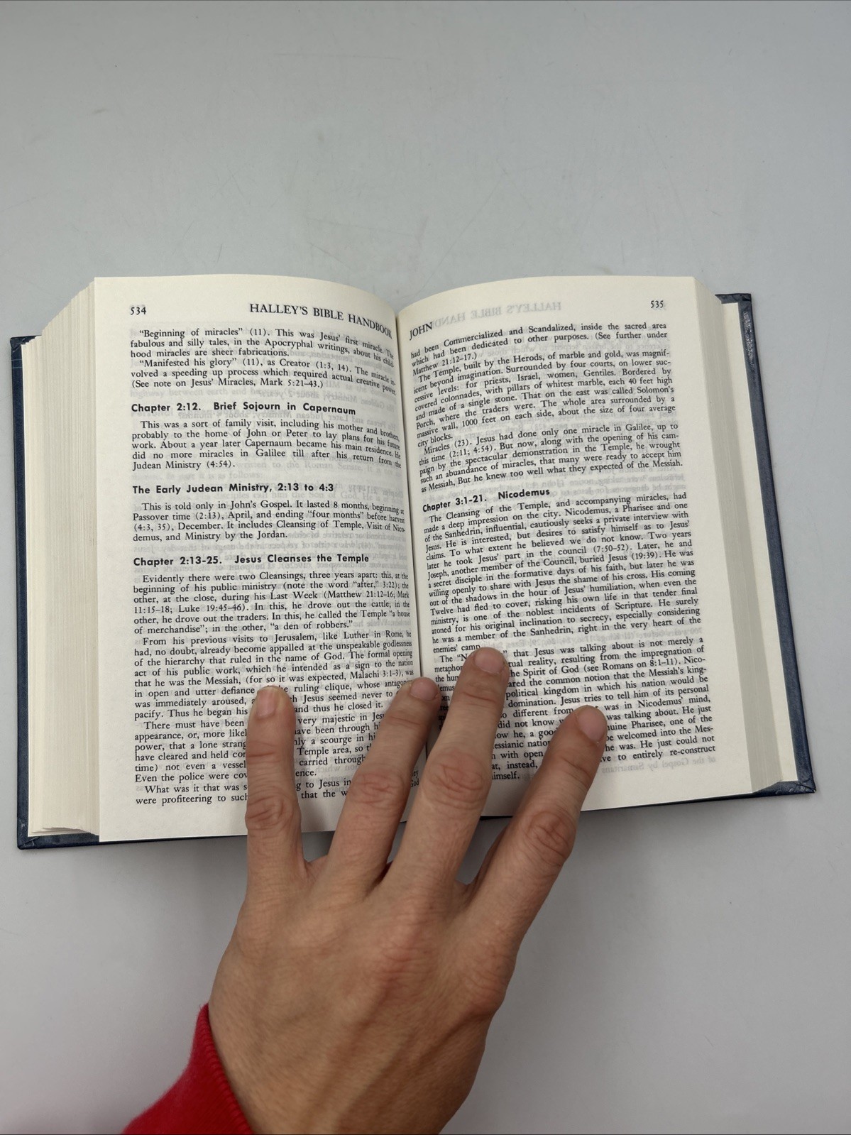 Halley&rsquo;s Bible Handbook by Henry H. Halley (1961, Hardcover)