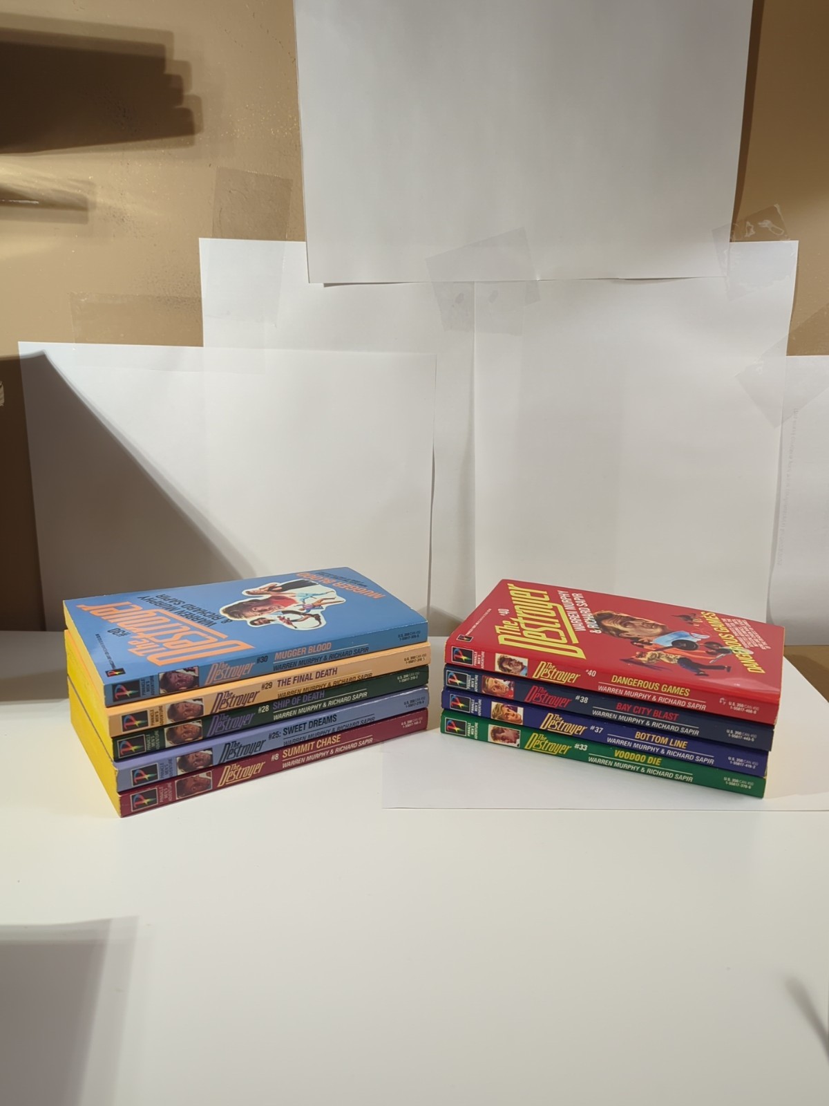 The Destroyer Lot 9 PB Books Mixed Incomplete Run #8/#40