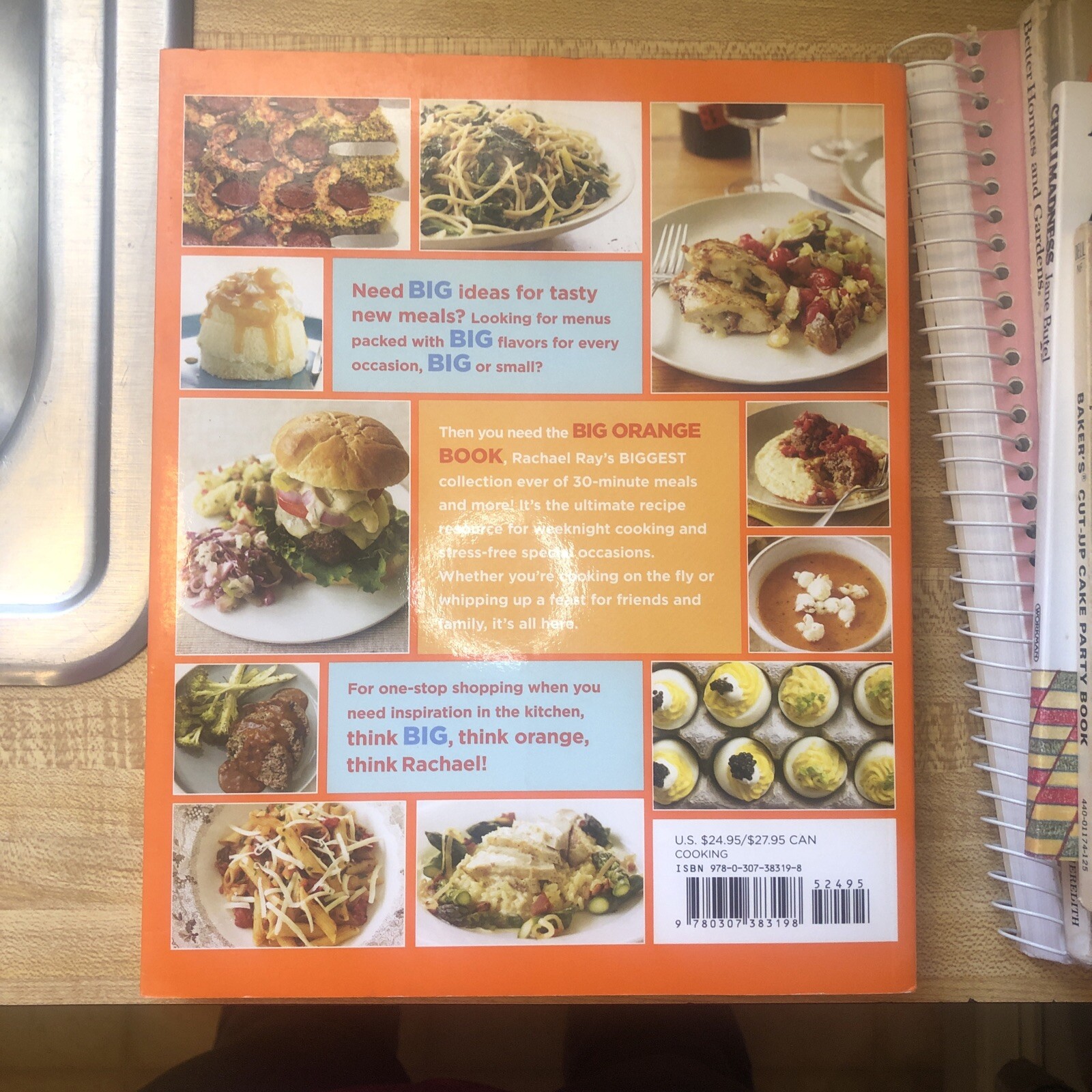Rachael Ray&rsquo;s Big Orange Book Cookbook Signed (3lb) First Edition