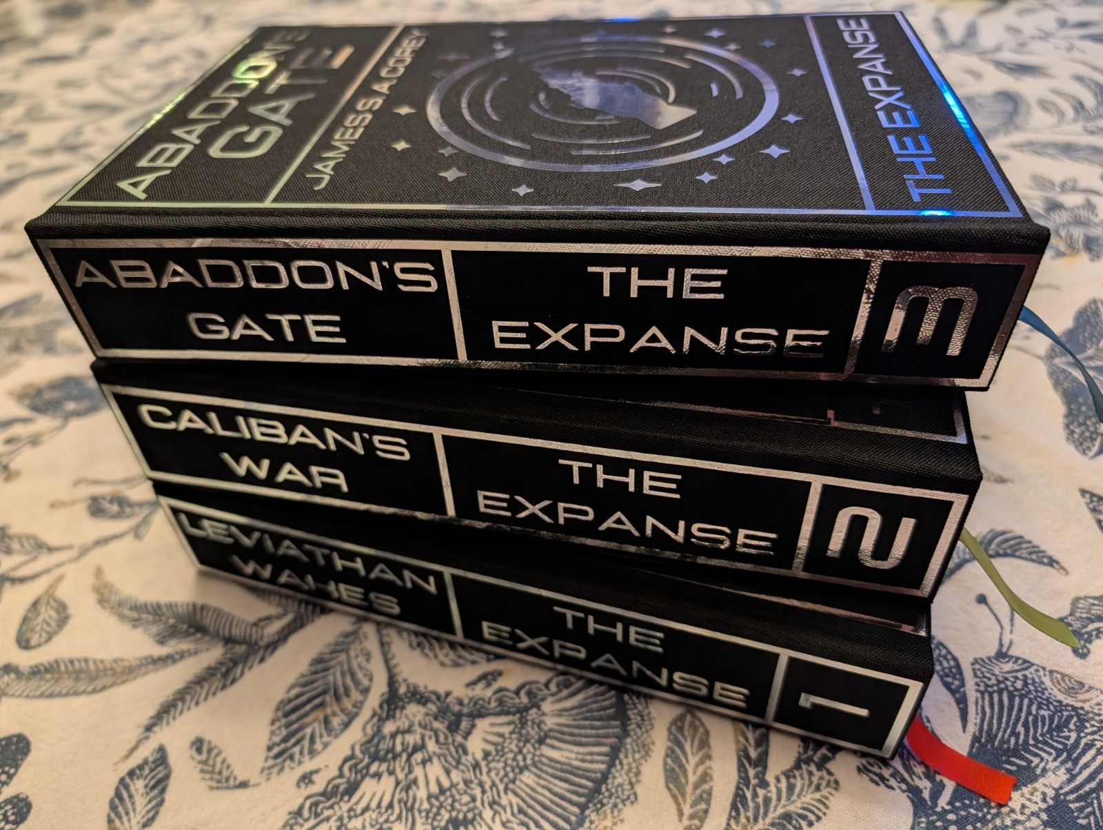 The Expanse 1-3 Trilogy Custom Rebound Hardcover Collector&rsquo;s Edition Series