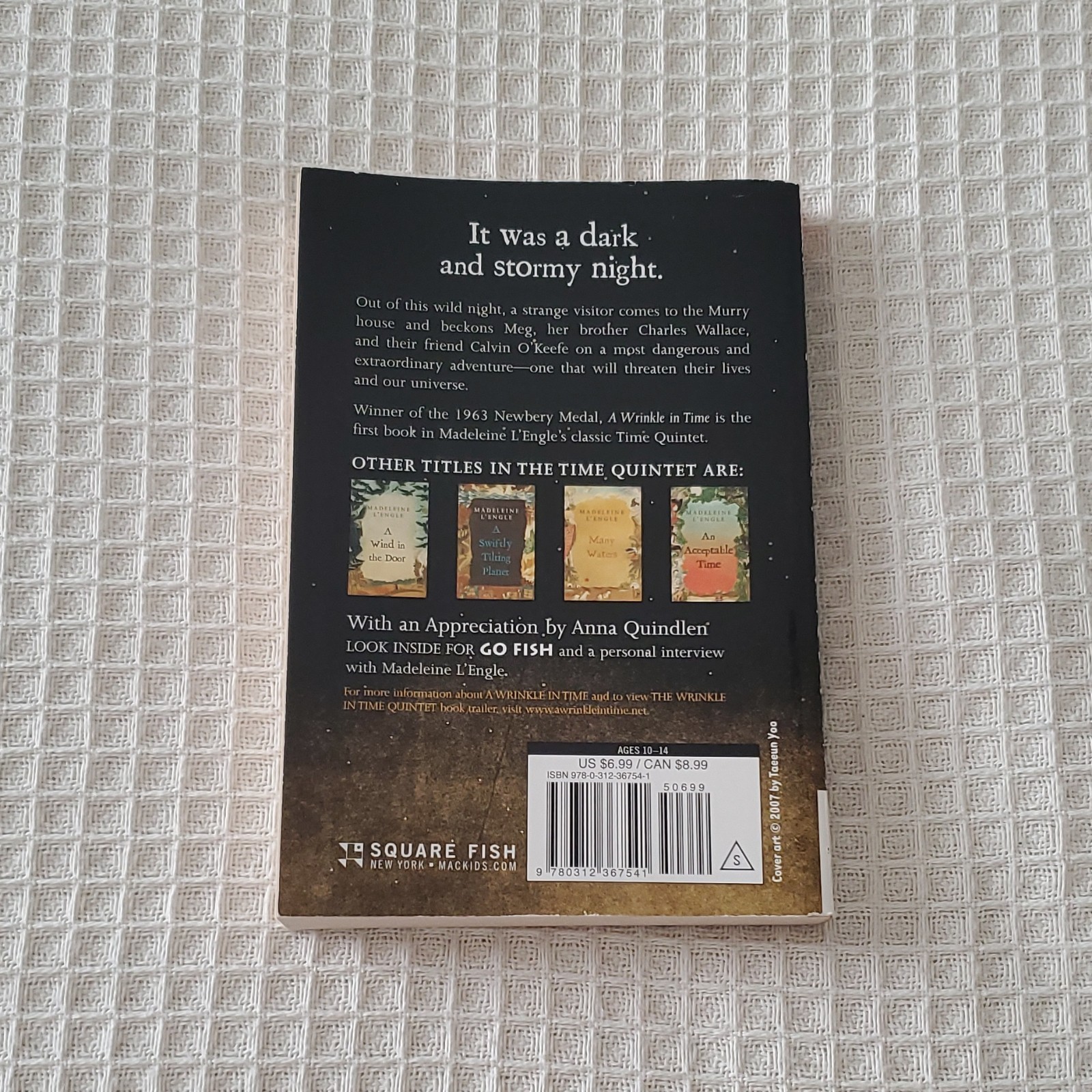 Madeleine L&rsquo;Engle A Wrinkle in Time Quintet Perfect 2007 Juvenile Fiction Squar…