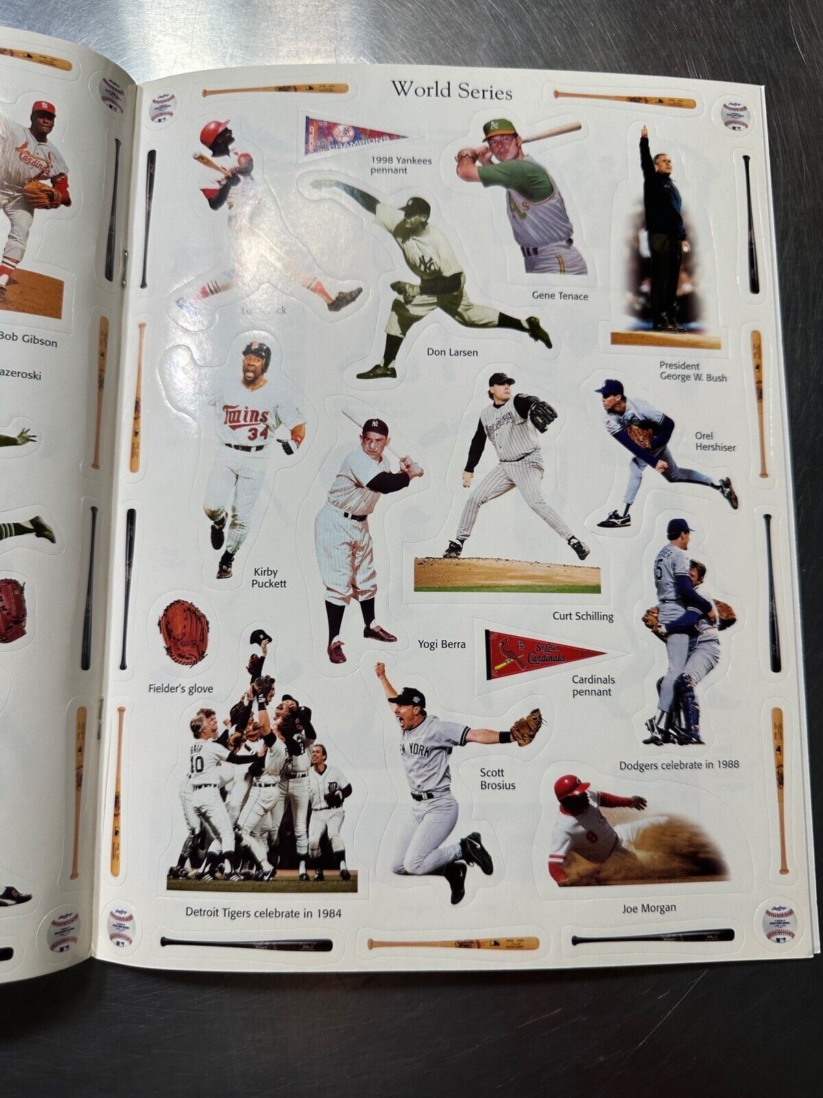 DK Ultimate World Series Sticker Book MLB Baseball 60+ Stickers New