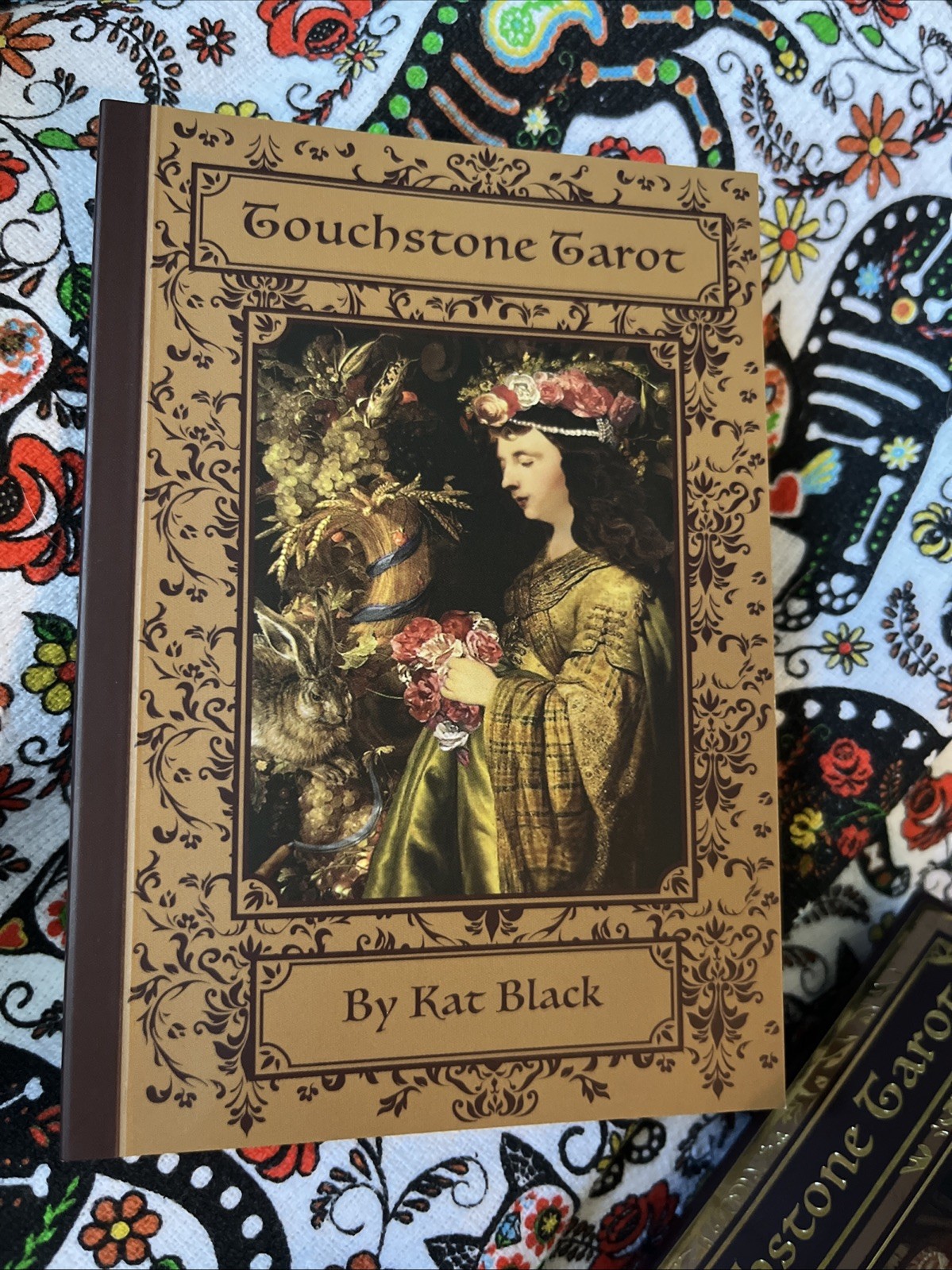 Touchstone Tarot (2020) Deck and Booklet Kat Black Baroque Gilded Cards Used
