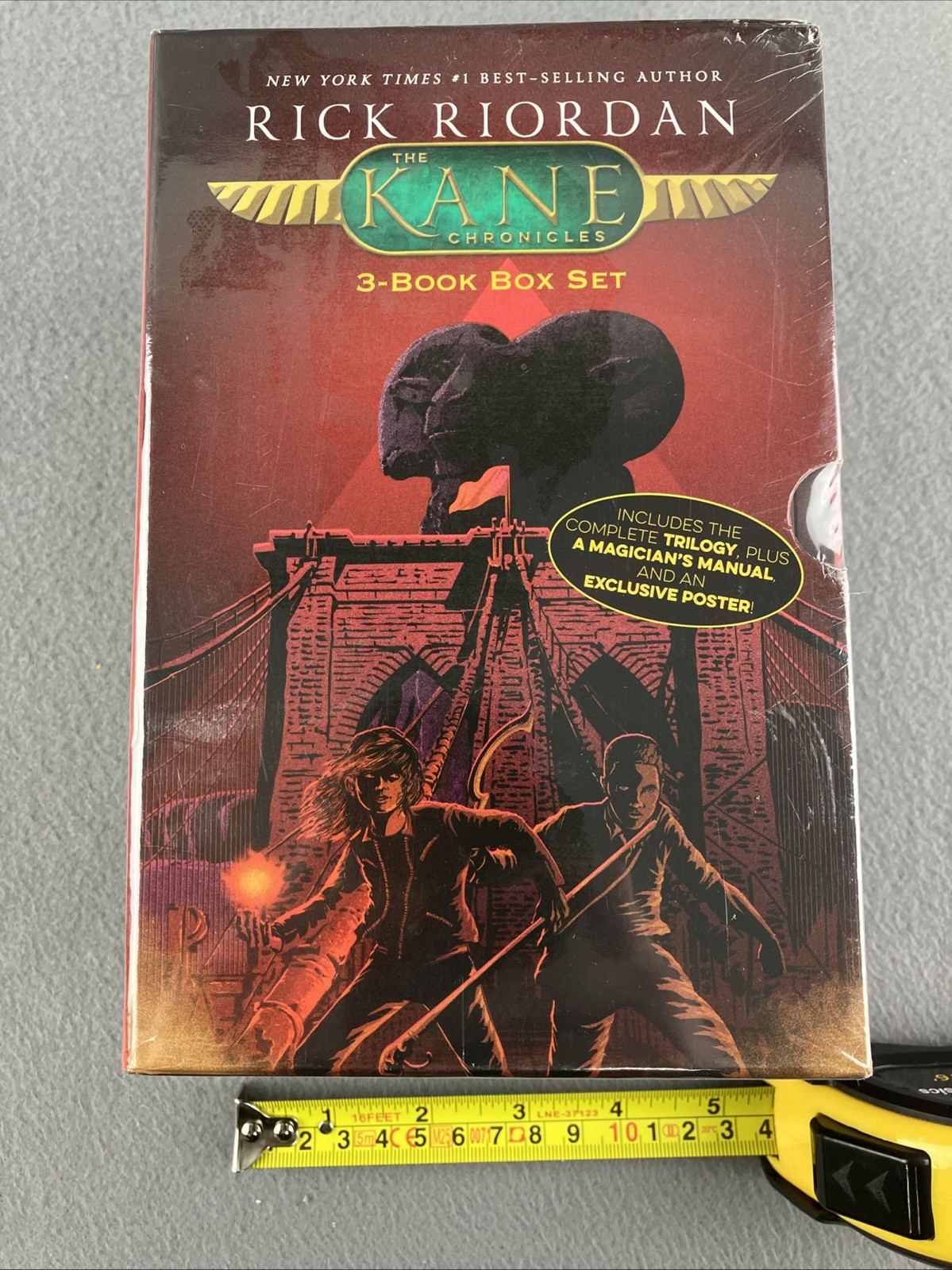 The Kane Chronicles: 4 Book Box Set Brand New Sealed 1-4 Volumes Bundle Lot