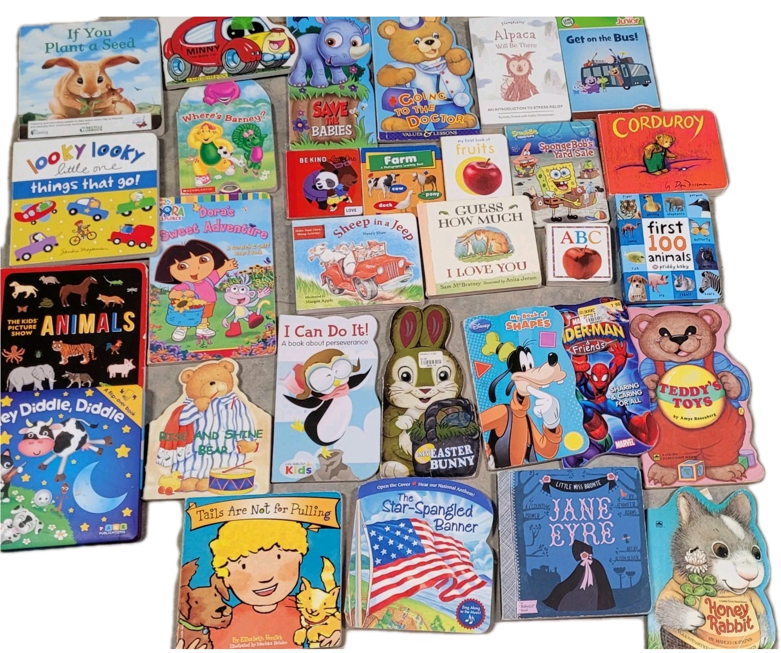 Huge Lot Of 80 Board Books for Children&rsquo;s/ Toddler Babies/Preschool/Daycare