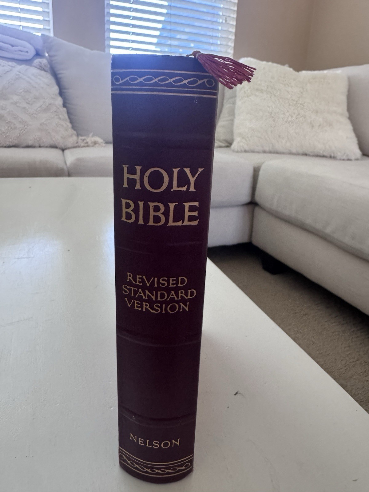 Holy Bible Revised Standard Version RSV 1952 Thomas Nelson Red Hardcover