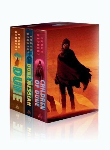 Frank Herbert&rsquo;s Dune Saga 3-Book Deluxe Hardcover Boxed Set: Dune, Dune…