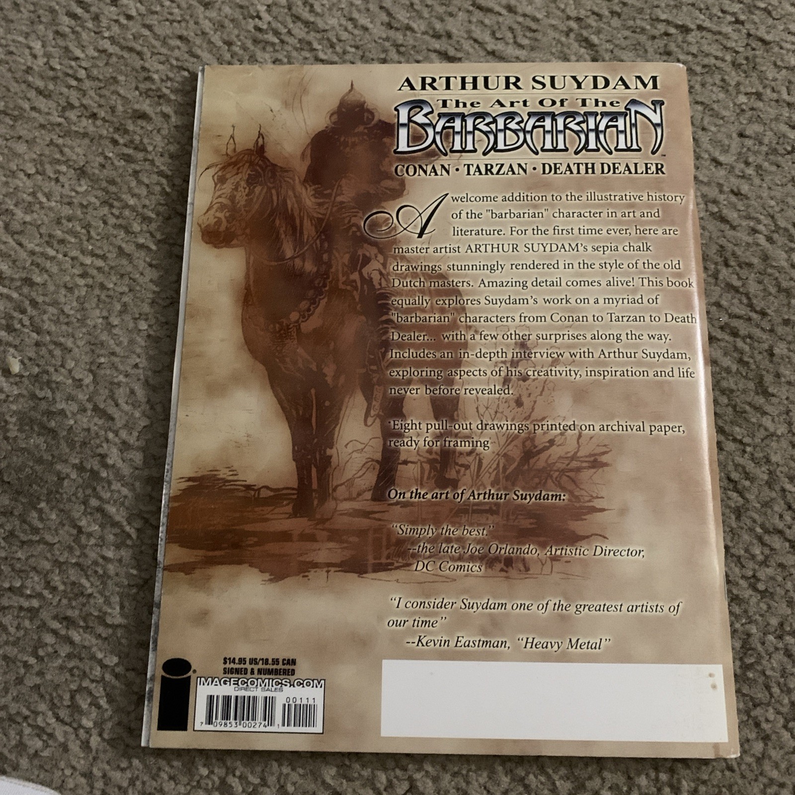 Arthur Suydam: The Art of the Barbarian: Conan – Tarzan – Death Dealer