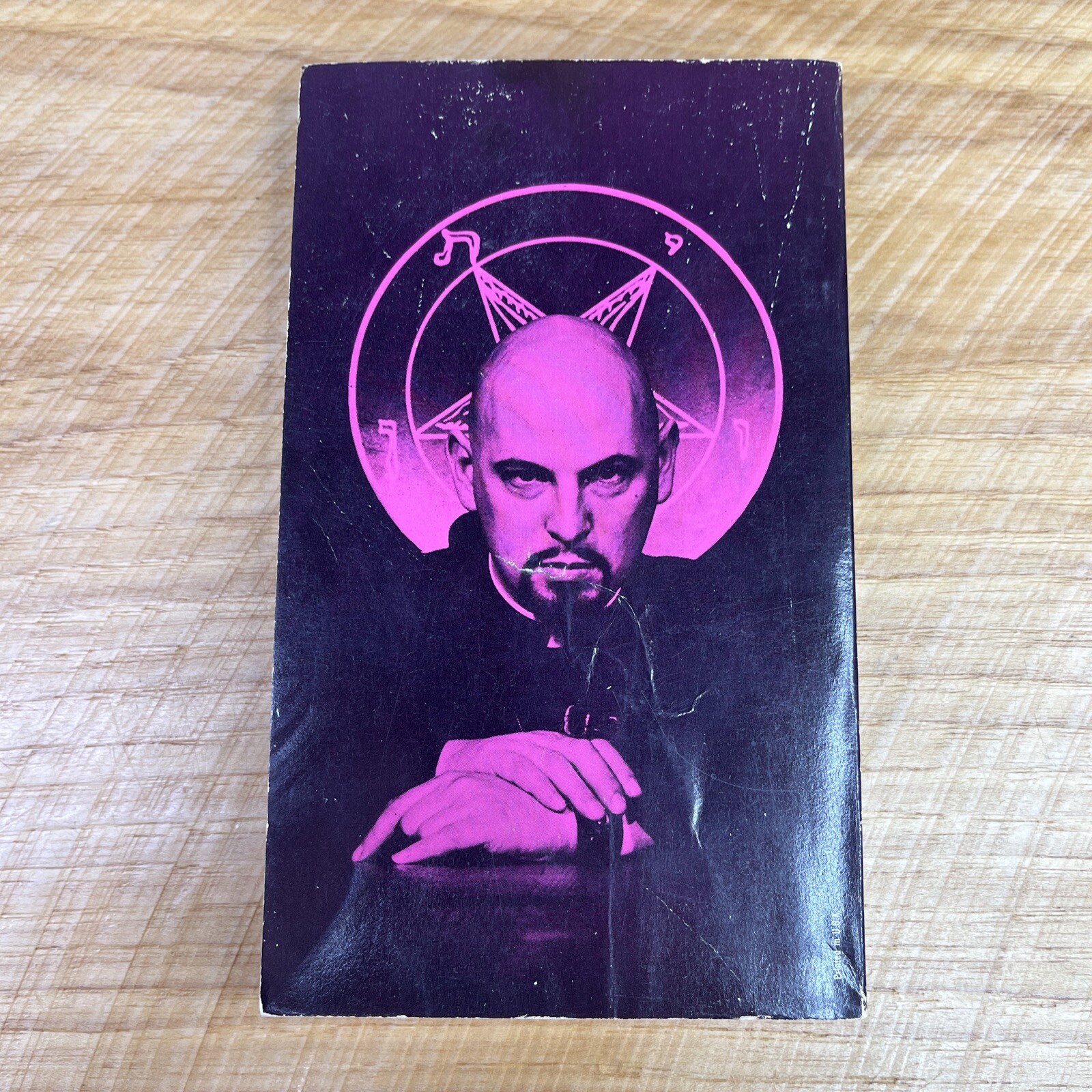 Vtg 1969 The Satanic Bible Anton Szandor LaVey 1st Edition Avon Printing PB