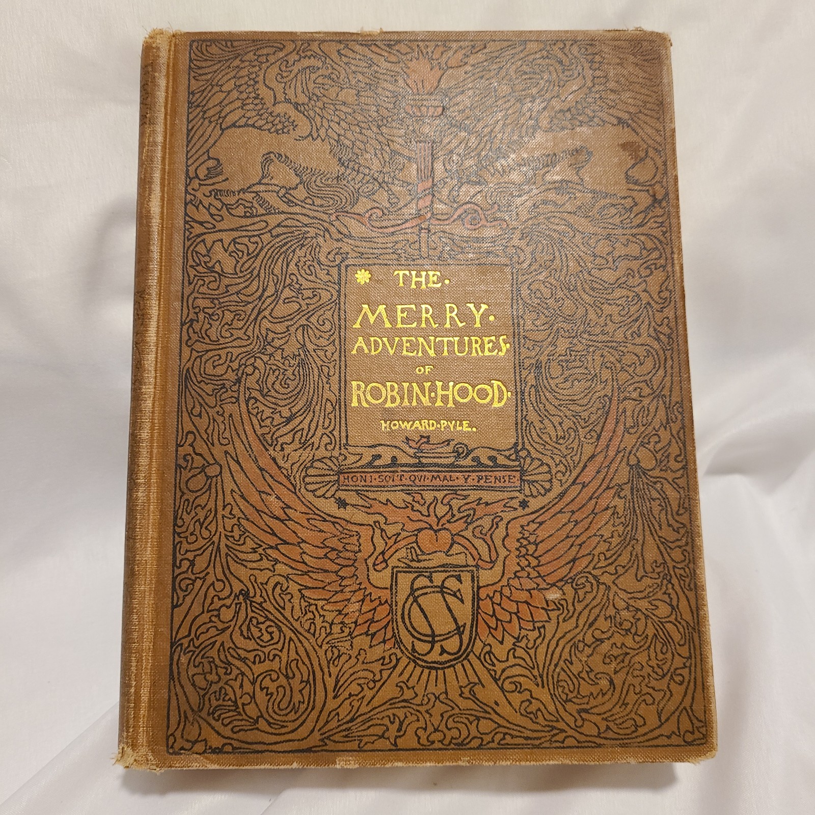 The Merry Adventures of Robin Hood – Howard Pyle 1919 Hardcover Scribner&rsquo;s