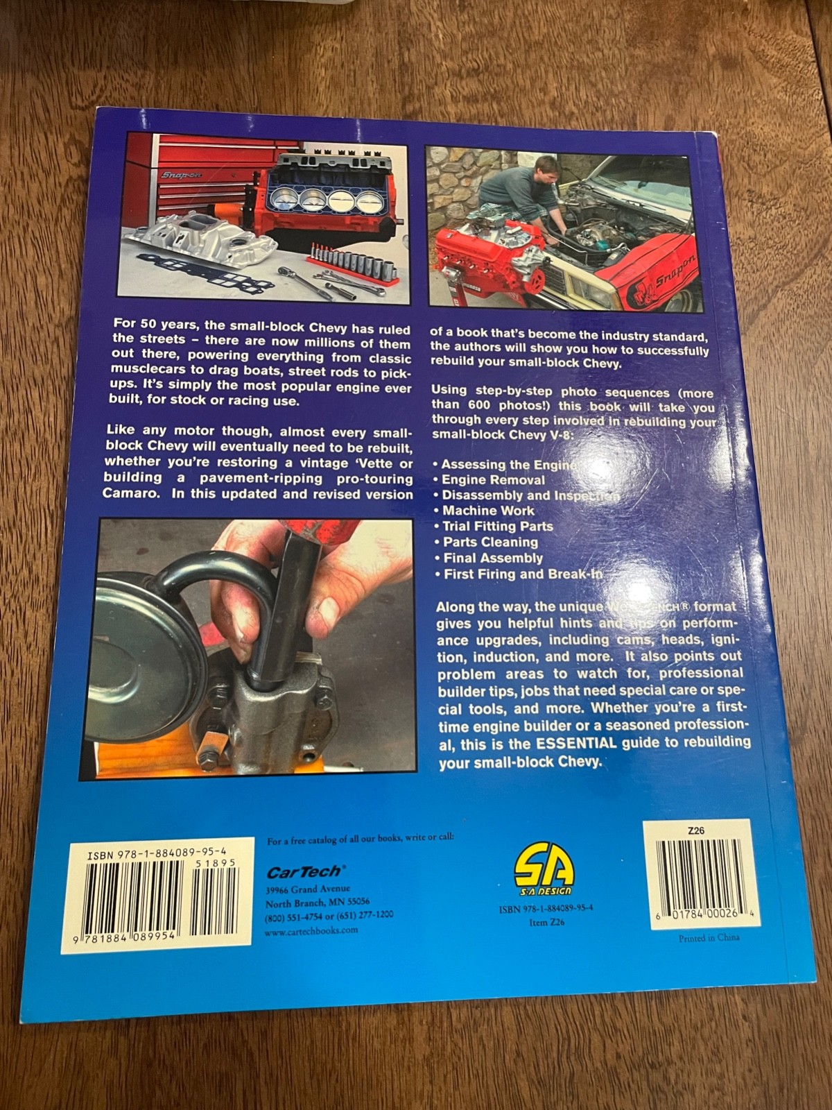 How to Rebuild the Small-Block Chevy -Revised (S-A Design Workbench Series)
