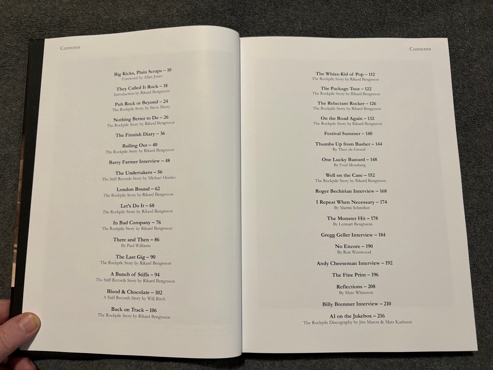 New GREAT Rockpile Book from 2026 « Play That Fast Thing » Nick Lowe Dave Edmunds