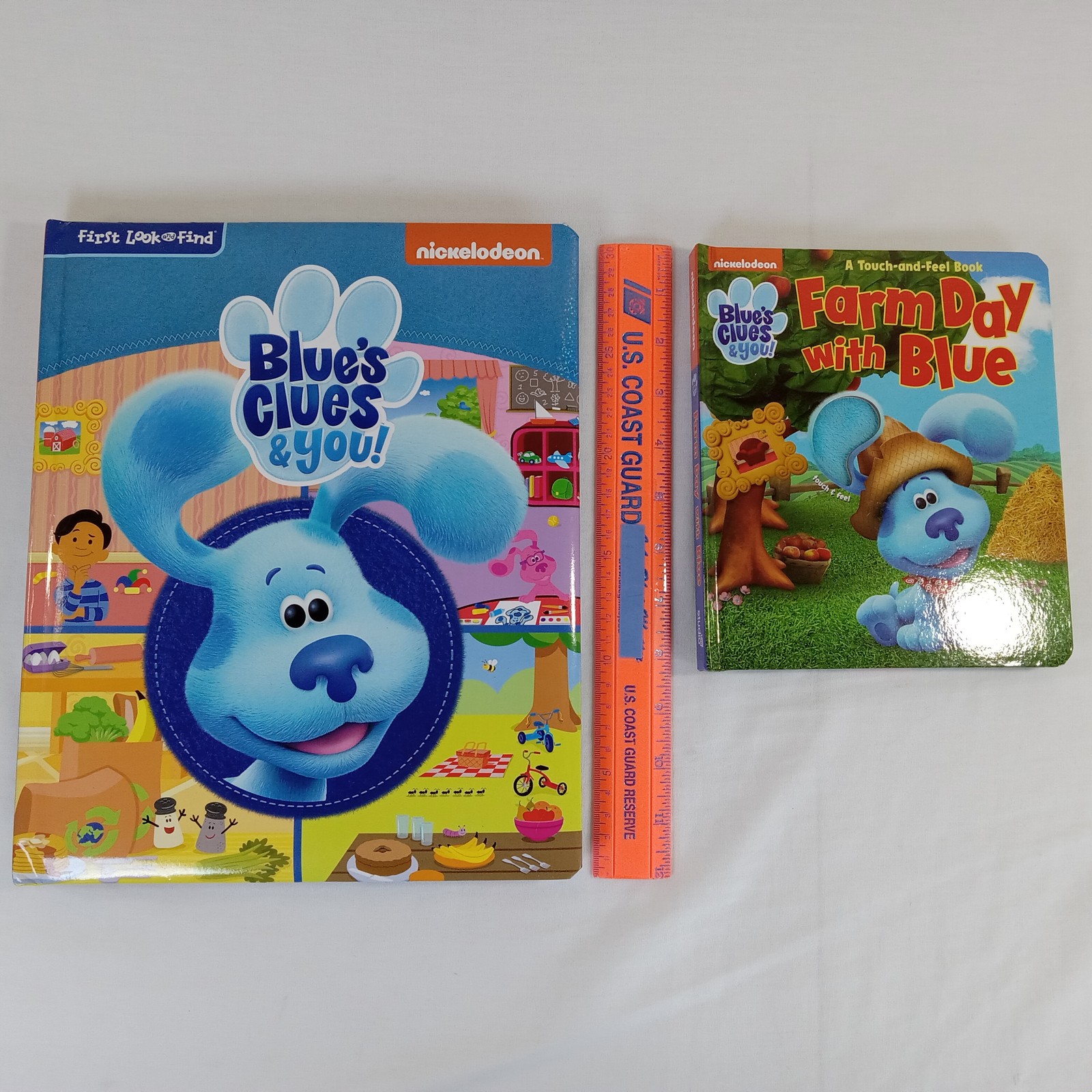 Blue&rsquo;s Clues & You! First Look & Find + Farm Day Touch-and-Feel Book Set