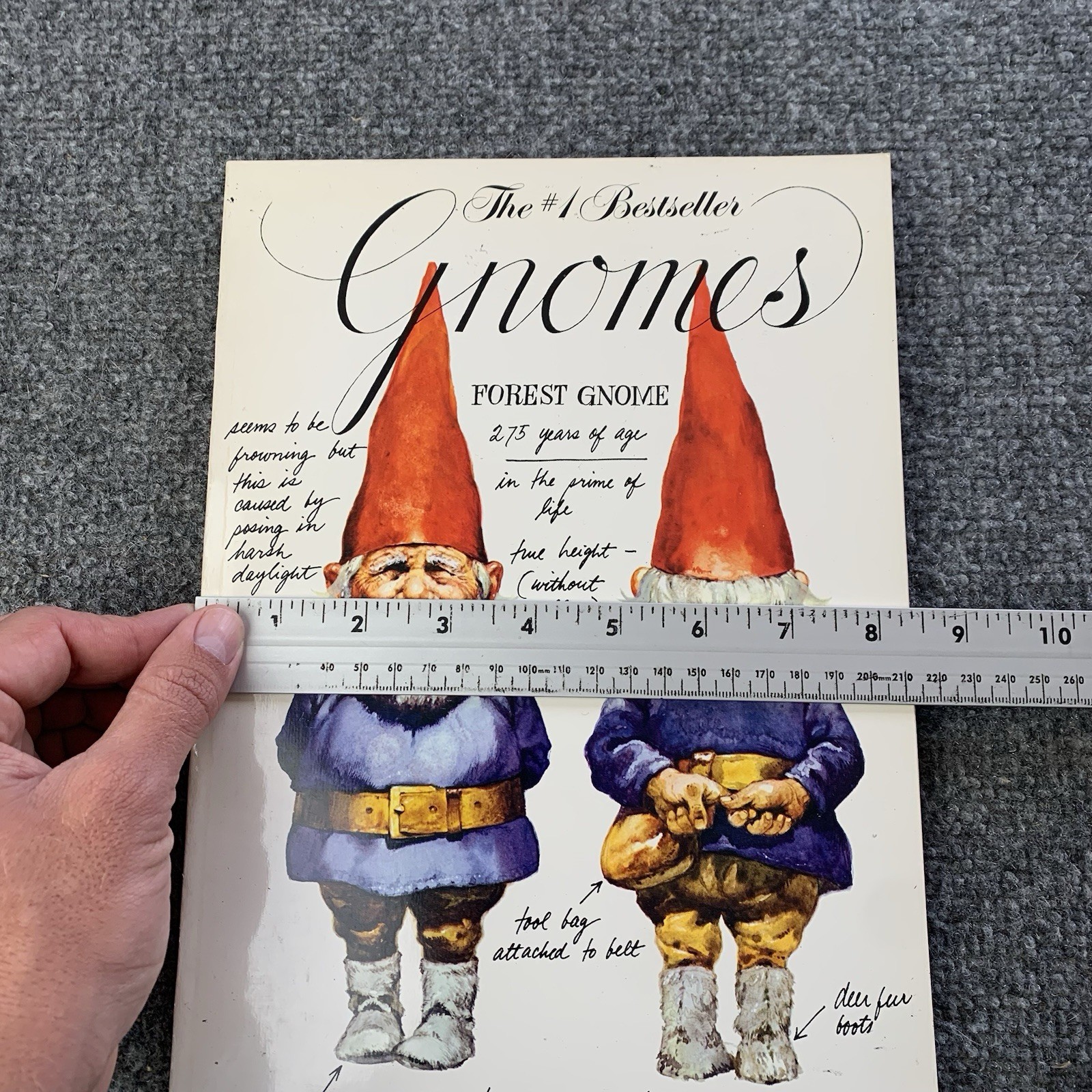 Gnomes – Wil Huygen & Rien Poortvliet (1st edition HC) Harry N. Abrams, 1977