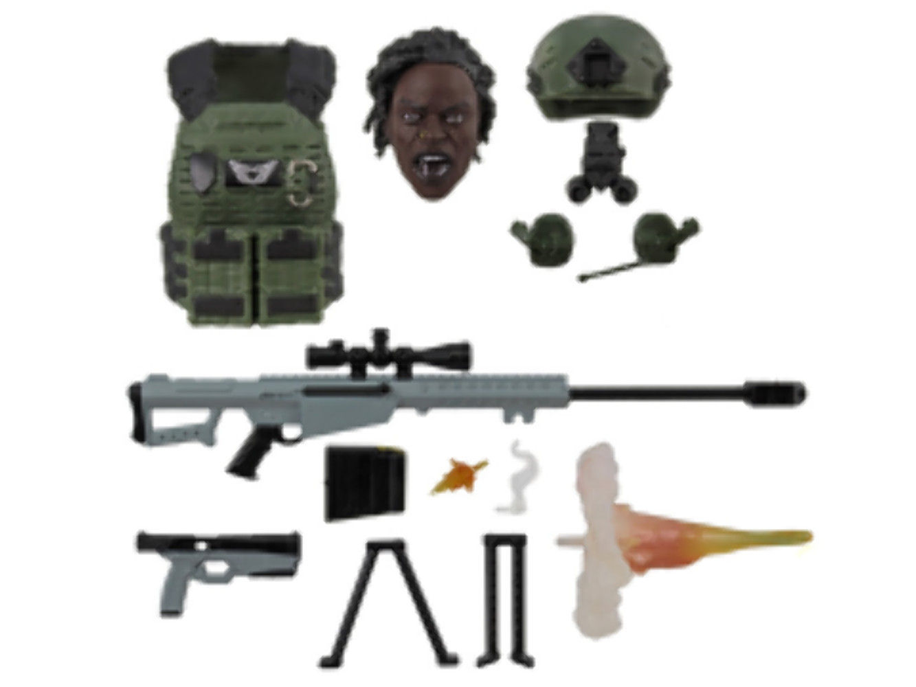Action Force Upgrade 1/12 Scale Accessory Set – Eclipse / Pandora / Kill-Switch