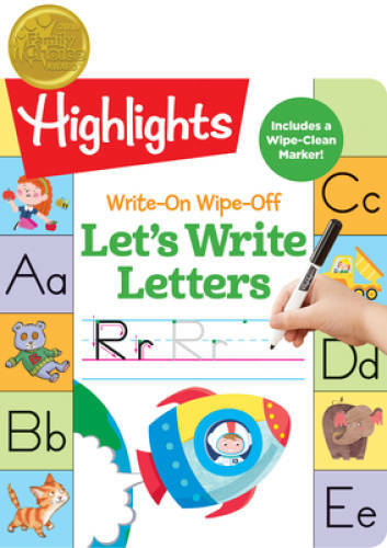 Write-On Wipe-Off Let&rsquo;s Write Letters (Highlights(TM) Write-On Wipe-Off F – GOOD