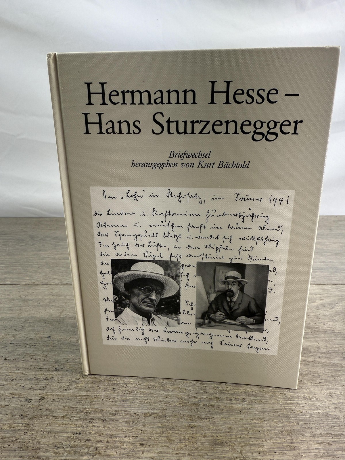 Vintage 1984 Hermann Hesse Letters to Hans Sturzenegger Signed HC Book