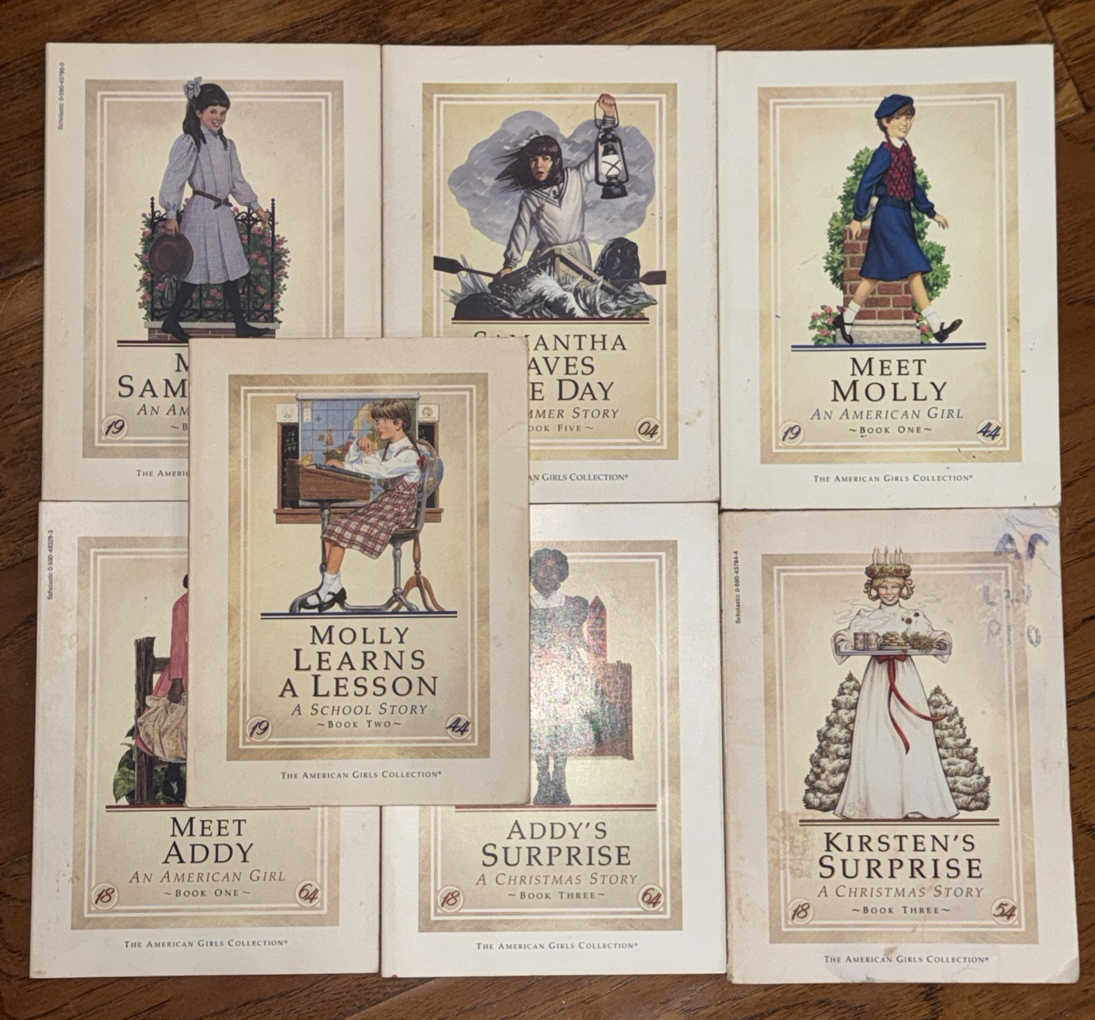 LOT American Girl Book Set First Edition Vintage Pleasant Company Lot Of 7 PB
