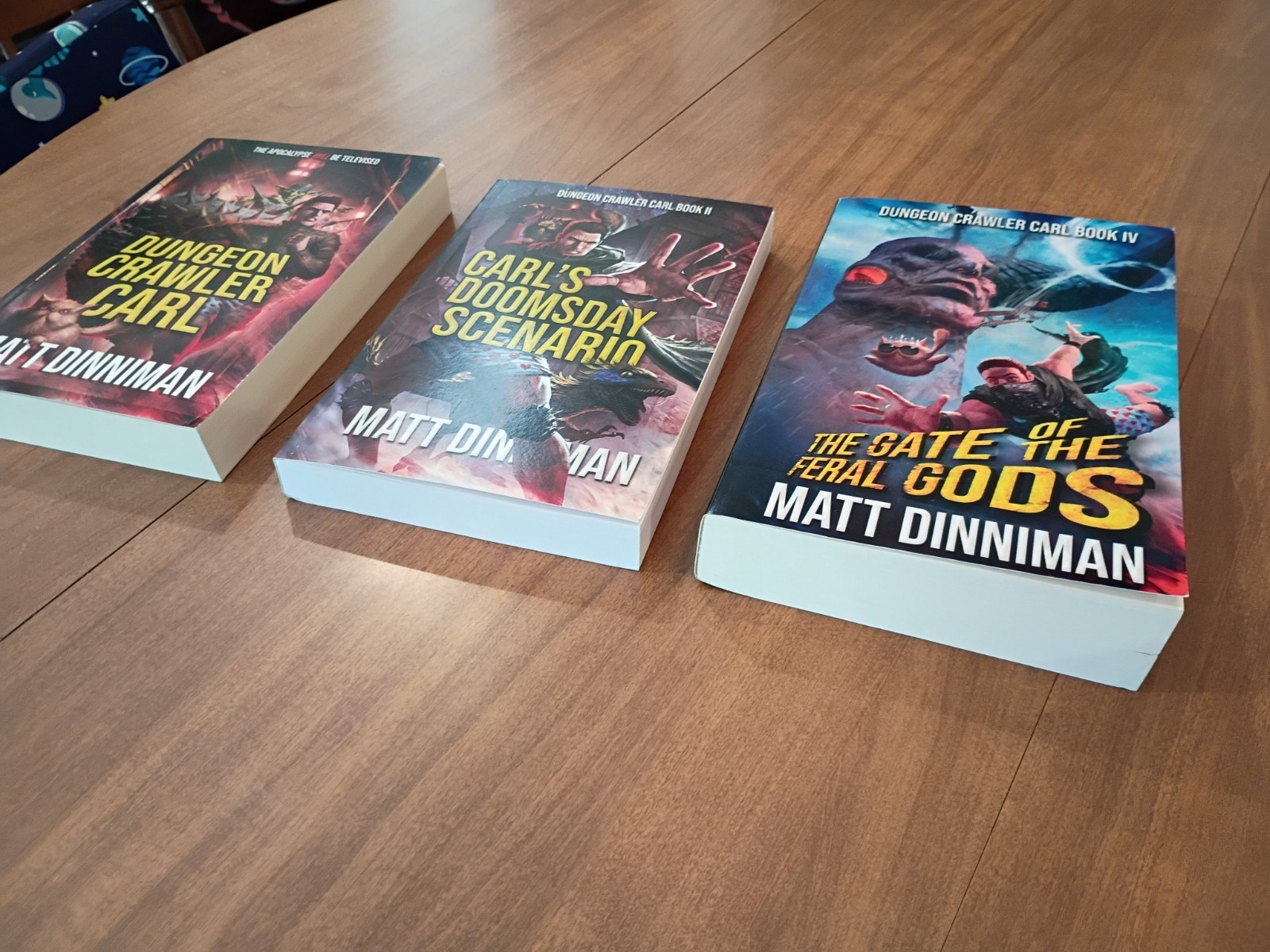 Matt Dinniman Dungeon Crawler Carl Series Paperbacks 1,2,4,5,6,7 – OOP