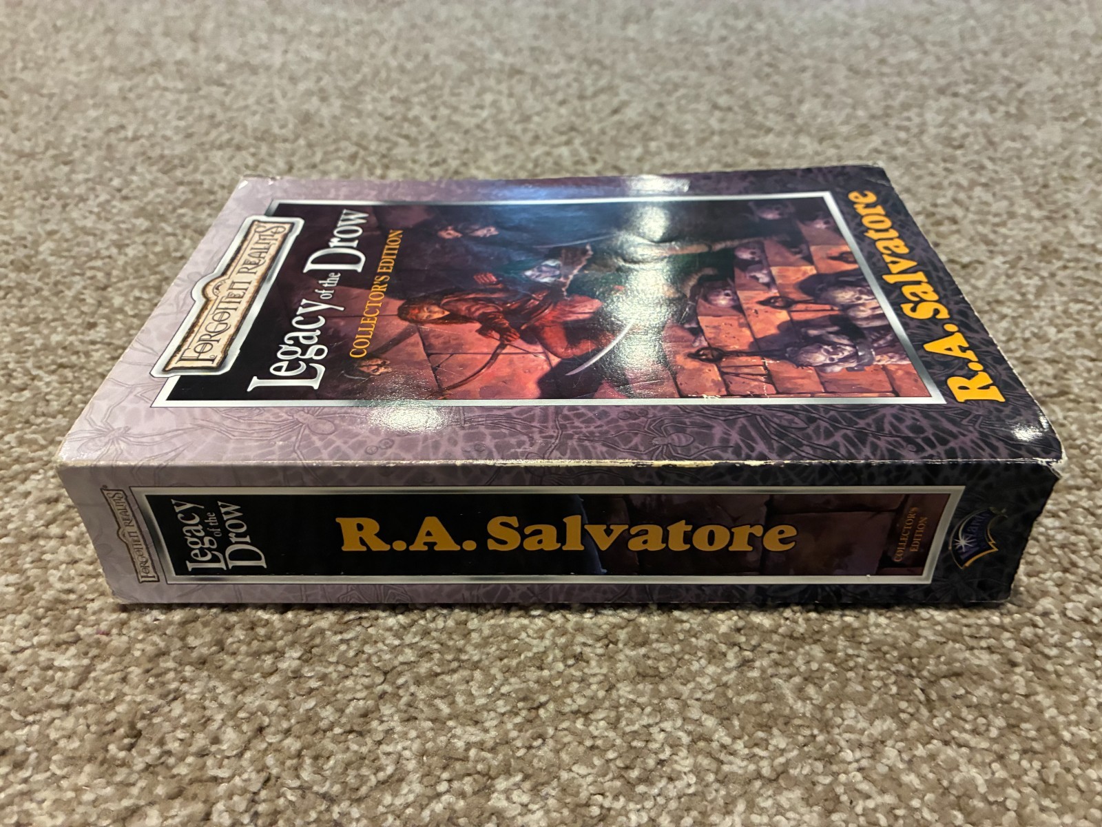 Legacy of the Drow – Collector&rsquo;s Edition – R.A. Salvatore – RARE – Drizzt Series