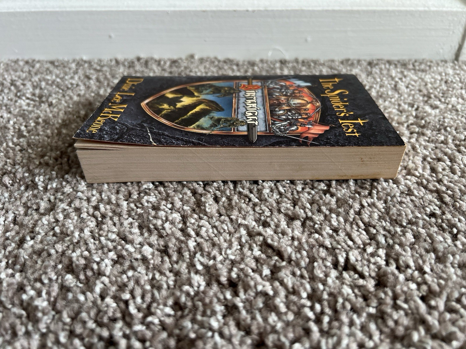 The Spider&rsquo;s Test by Dixie Lee McKeone (TSR, 1996) First Vintage Fantasy MMPB