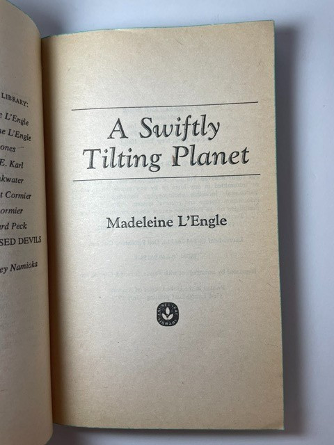 Vintage Madeleine L&rsquo;Engle Time Trilogy Set 3 Dell / Laurel ~ Wrinkle in Time