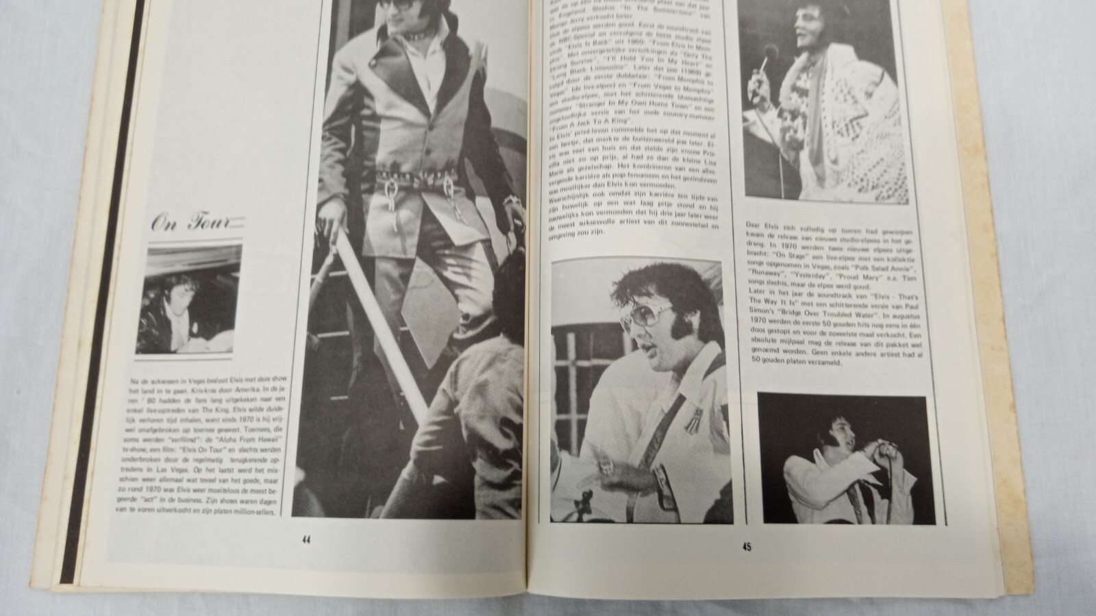 Elvis Presley Vintage 1980&prime; S DUTCH BOOK 64 pages