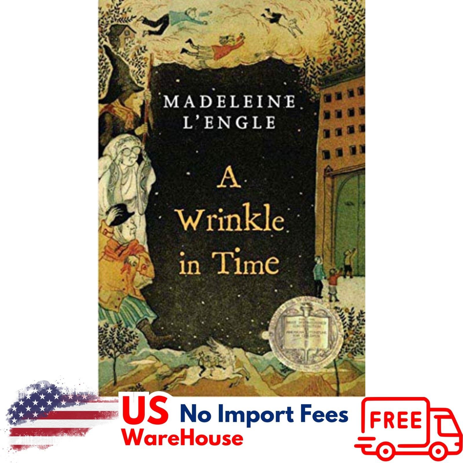 A Wrinkle in Time (Time Quintet) – Paperback By Madeleine L&rsquo;Engle – VERY GOOD