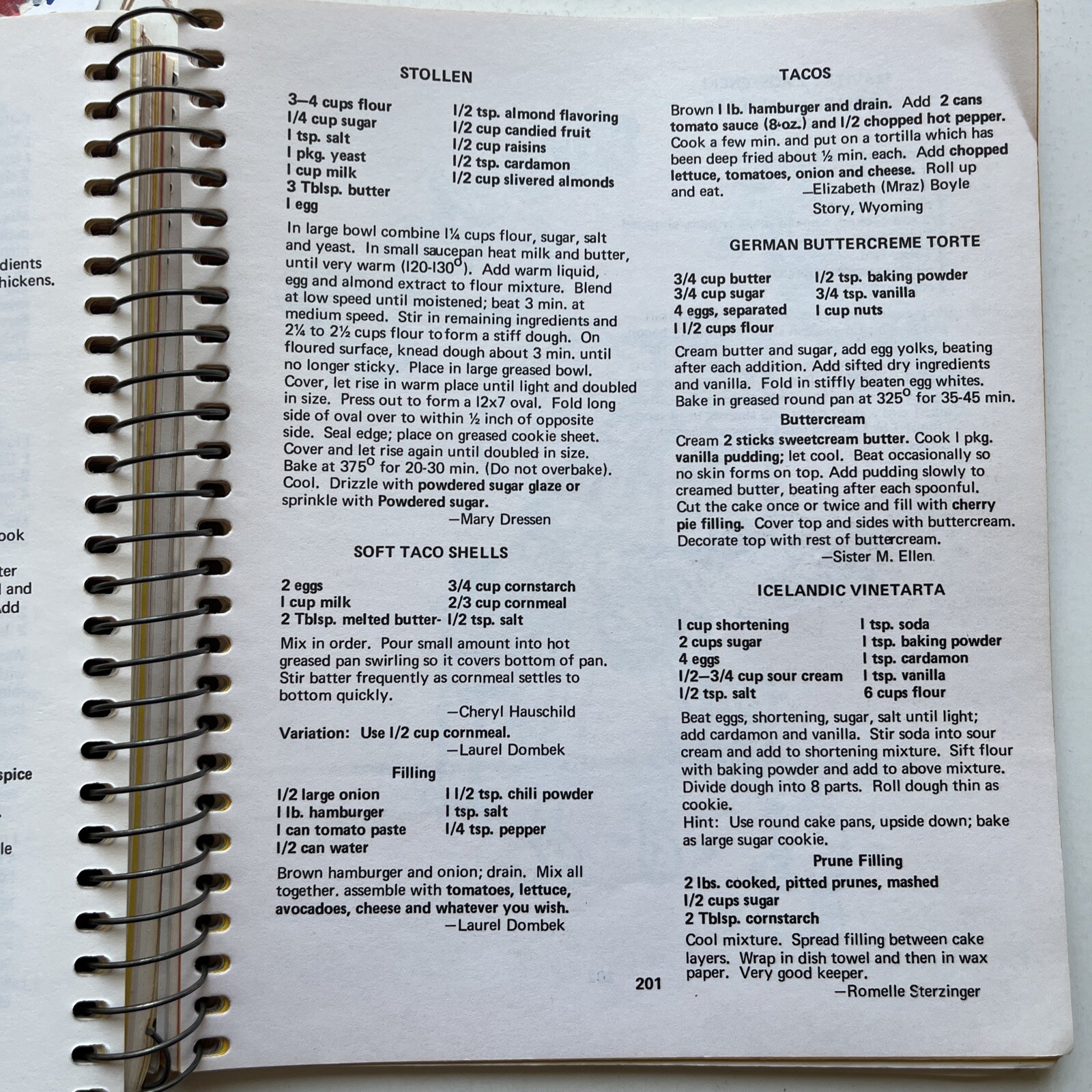 Ivanhoe MN Minnesota cookbook ethnic Czech Kolache Polish pierogi German Stollen