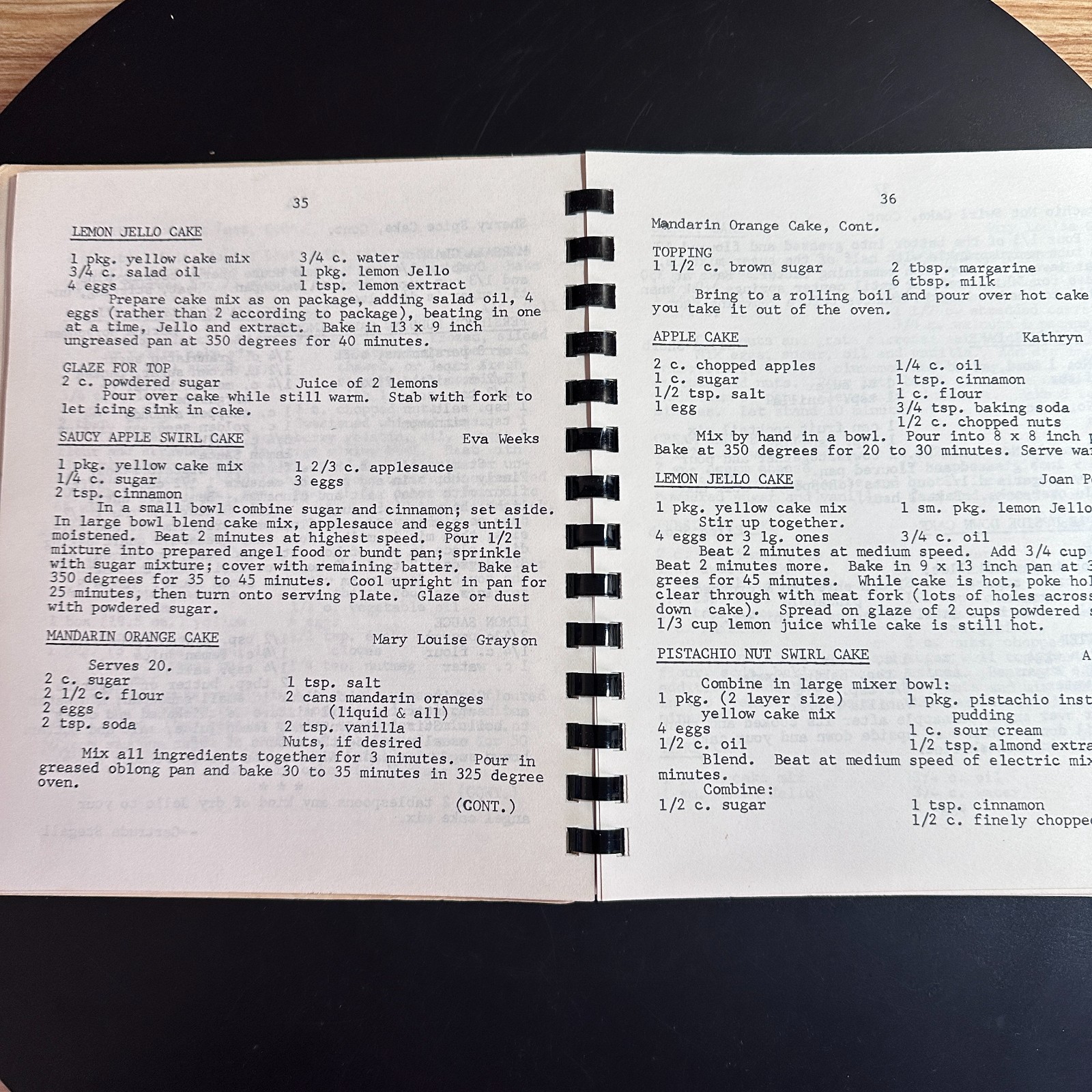 Vintage Church Cookbook 144 Pages Fresno, CA « Our Favorite Recipes » 1972