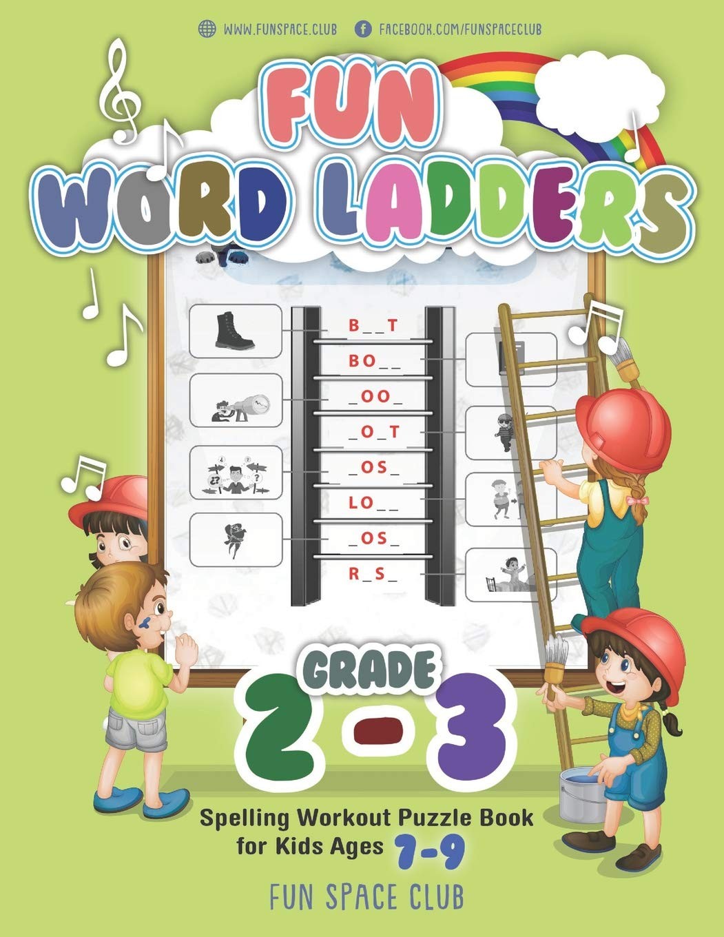 Fun Word Ladders Grades 2-3: Daily Vocabulary Ladders Grade 2-3, Spelling Wo…