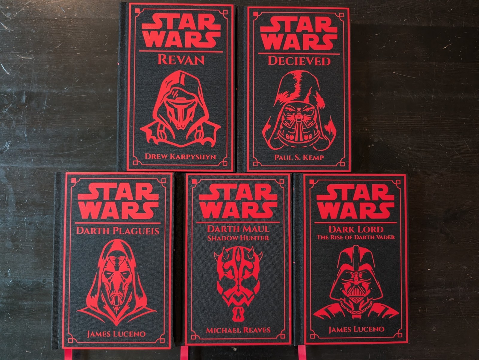 Star Wars Darth Plagueis Sith Custom Hand Rebound Hardcover Collector&rsquo;s Edition