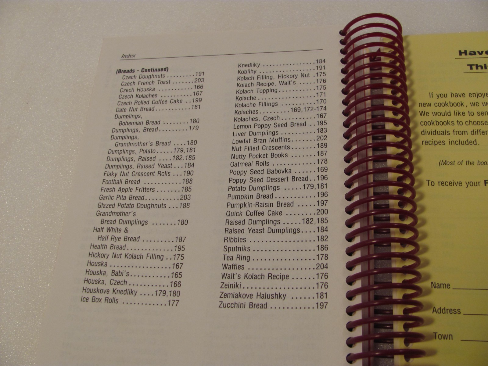 Czech Slovak Museum Cook Book Cedar Rapids Iowa Kucharka Traditional Recipes 250