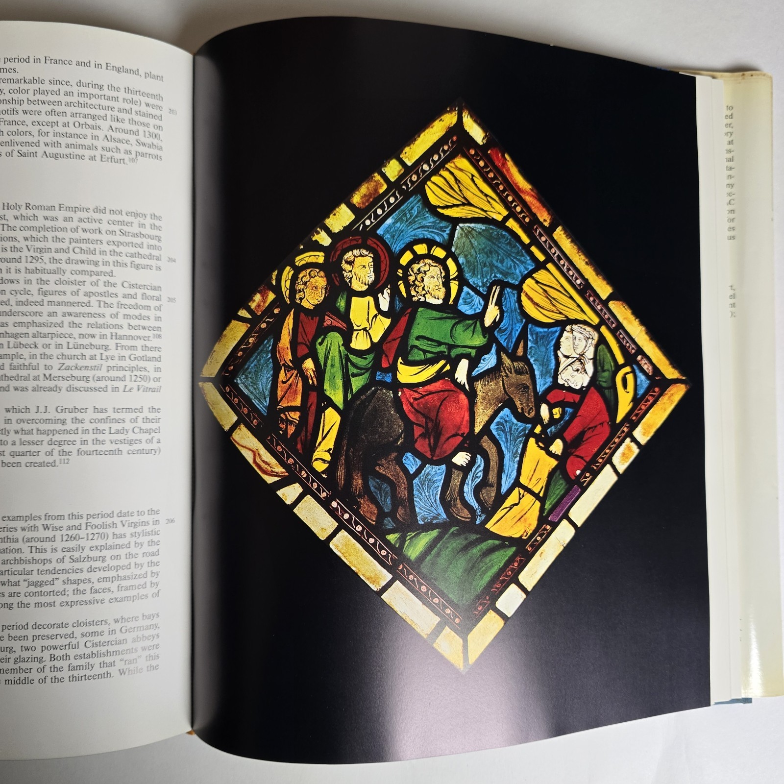 Gothic Stained Glass 1200-1300 by Louis Grodecki Hardcover Book
