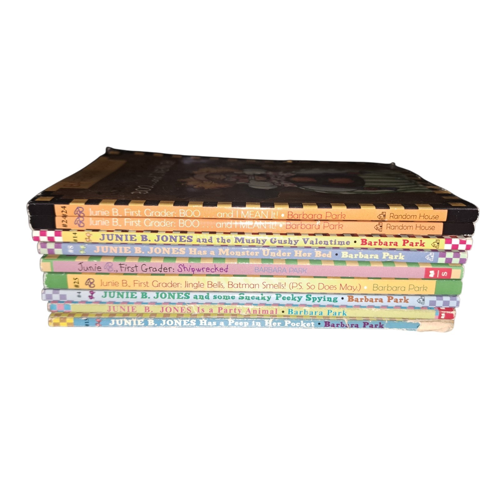 Junie B. Jones book set Several book titles large set Barbara Park first grade