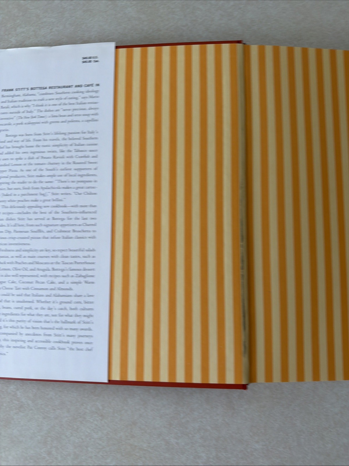 SIGNED Frank Stitt&rsquo;s Bottega Favorita Southern Chef&rsquo;s Love Affair w Italian Food