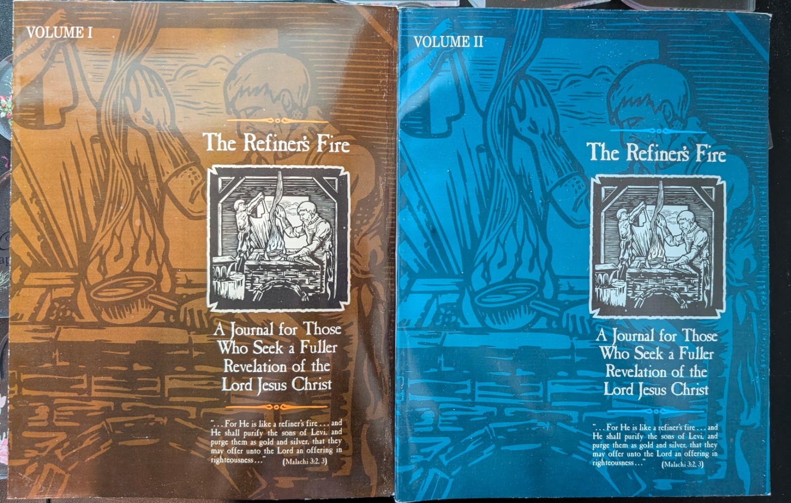 The Refiner’s Fire Vol 1 & 2 Set Ravenhill Wilkerson Christian Devotional RARE