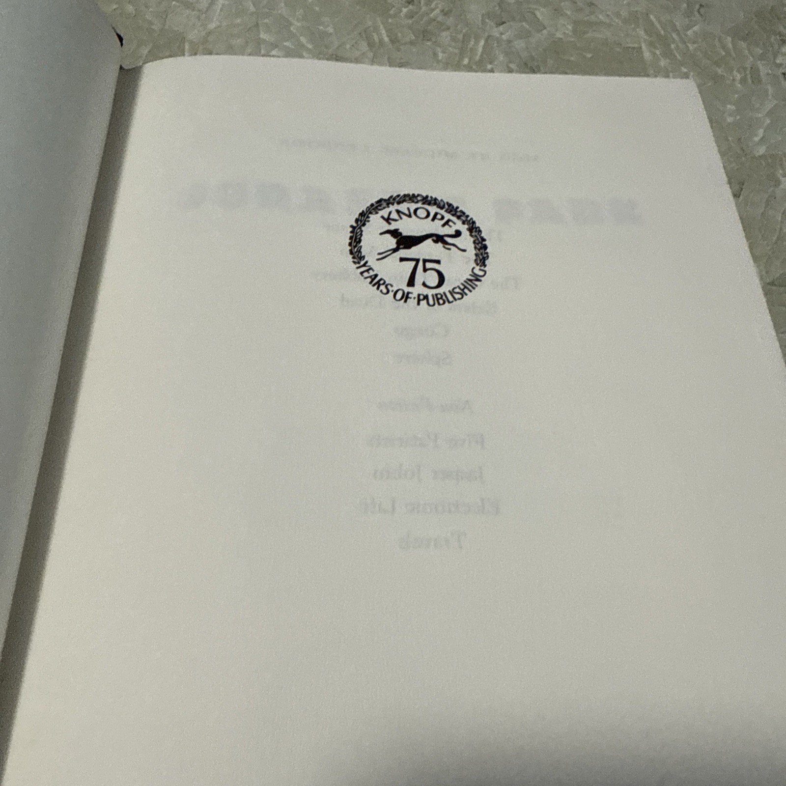1990 Michael Crichton&rsquo;s JURASSIC PARK Black Hardcover Borzoi Knopf No Barcode