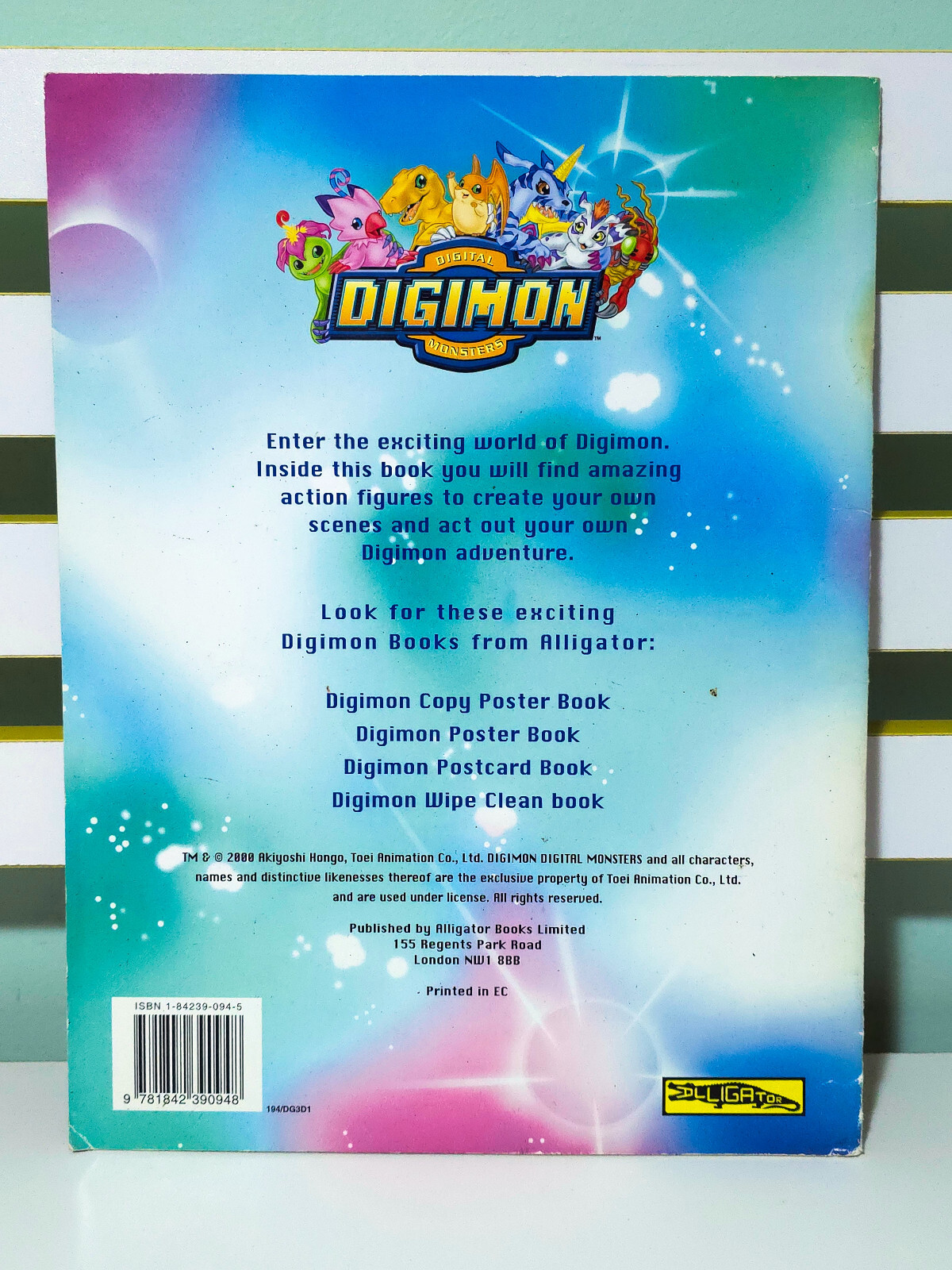 Digimon Digital Monsters Create-a-Scene Book! 2000 Children&rsquo;s Fun Activity Book