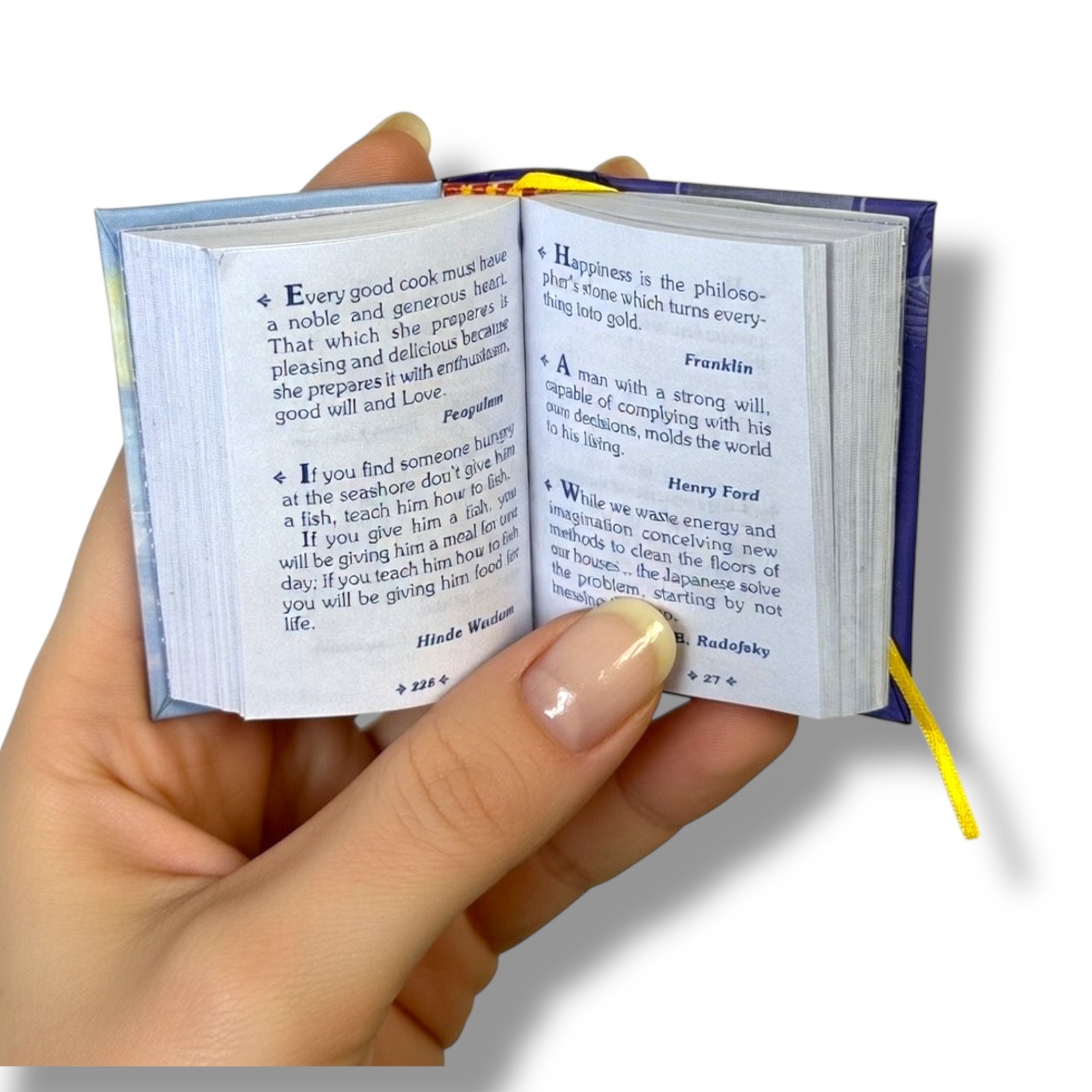 new Guiding Words mini book 2.60&Prime; hardcover 430 pages easy read ribbed spine