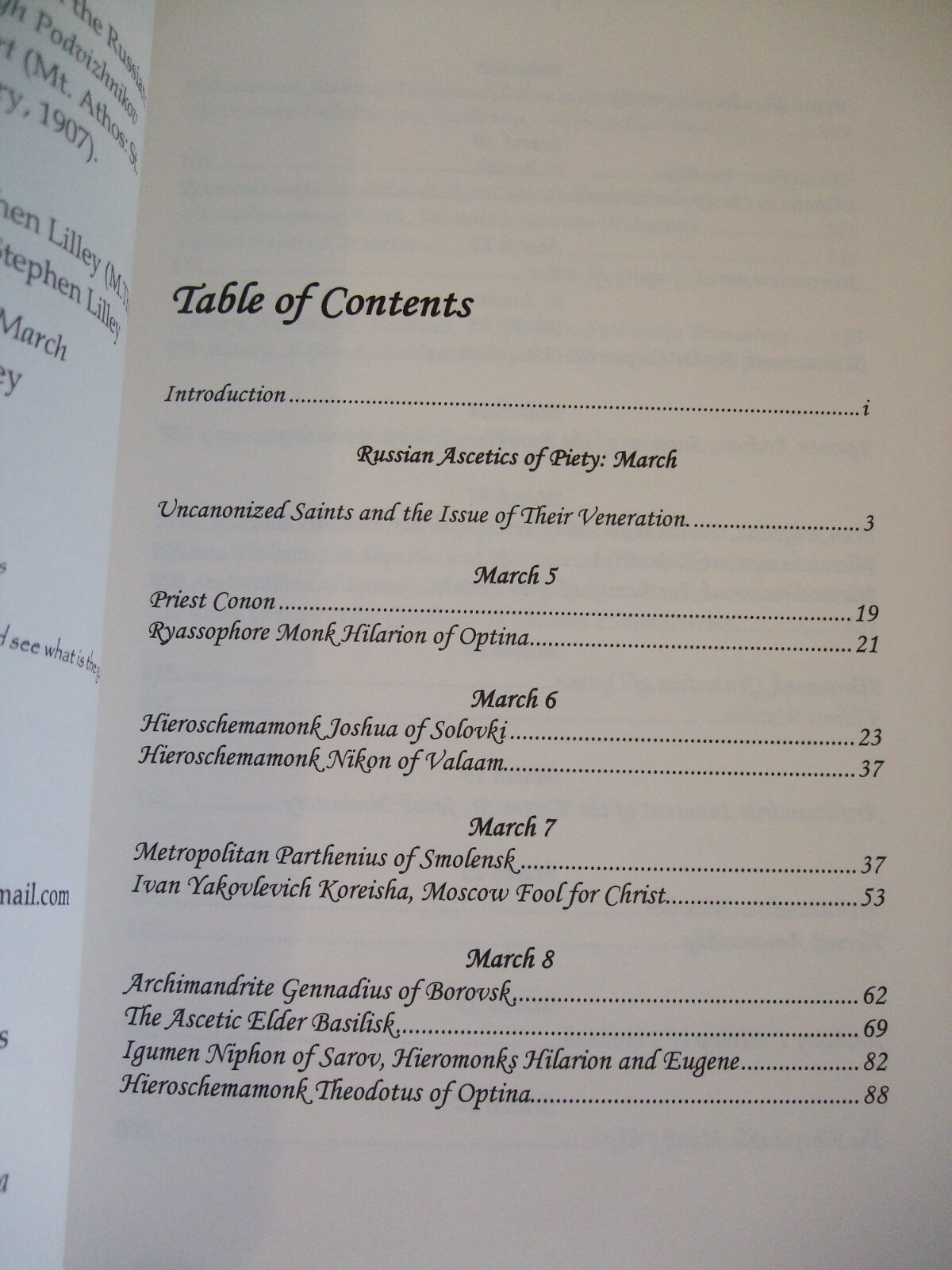 Russian Ascetics of Piety of the 18th and 19th Centuries: March. SALE