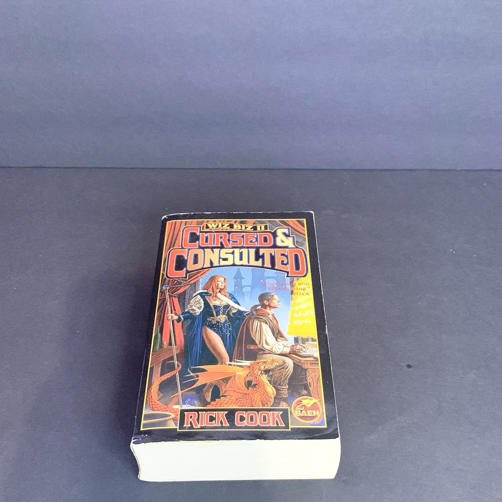 Baen Fantasy Books Varies Authors Witch Way to the Mall Paperback Lot of 3